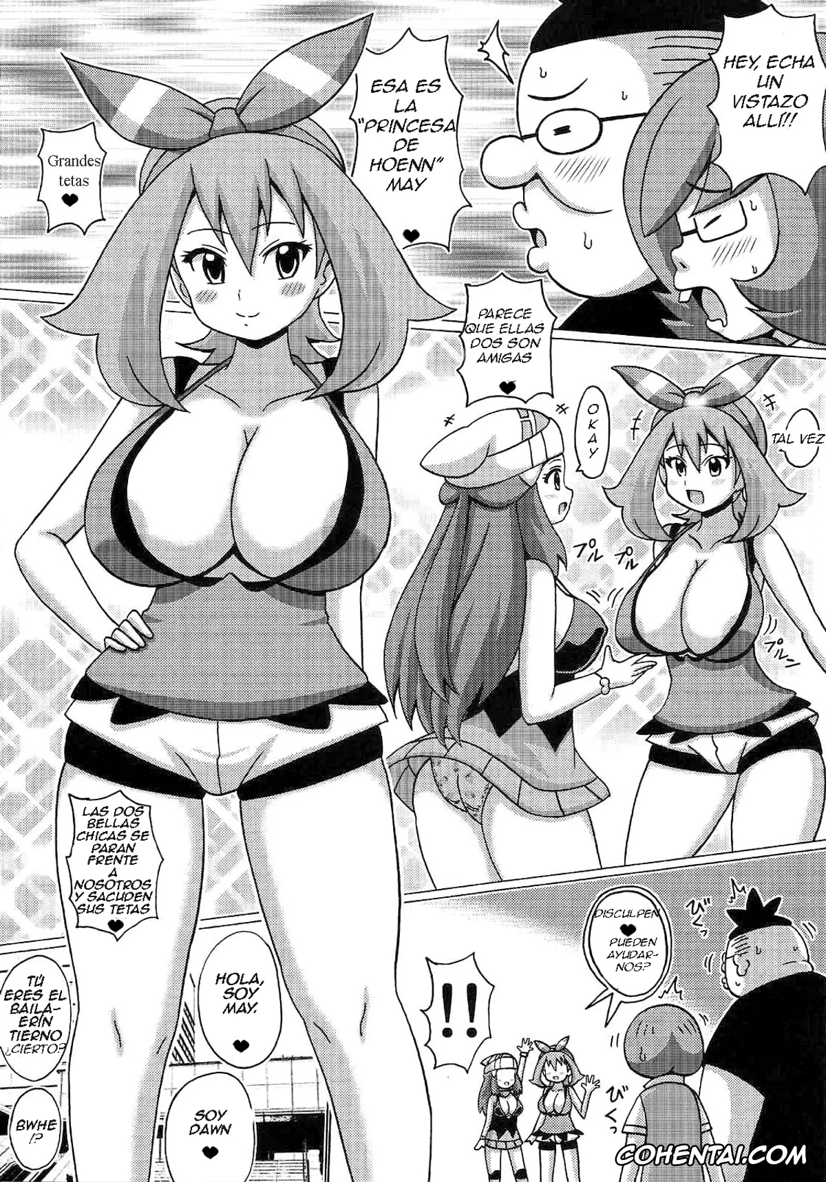 Pokemon | Pocket Monsters hentai, Dawn hentai, May hentai, Hikari to Haruka no Hon (Pokémon), pagina 3