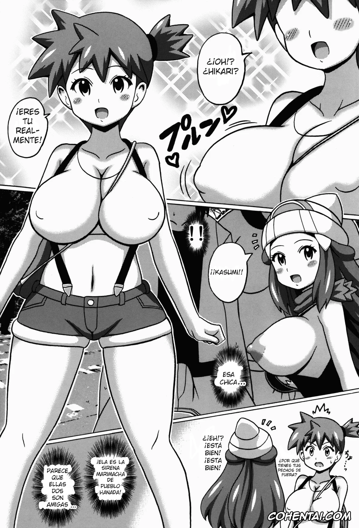 Pokemon | Pocket Monsters porno, Dawn porno, Misty porno, Hikari to Kasumi no Hon (Pokémon), pagina 5