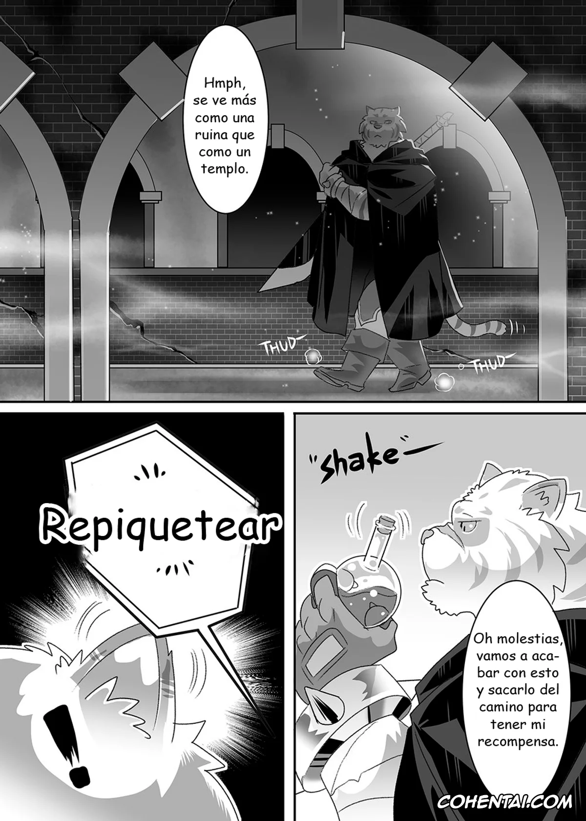 Nekojishi porno, Zero Kara Hajimeru Mahou No Sho | Grimoire Of Zero porno, Likulau porno, Lin Hu porno, Shu-chi Yan porno, Youhei porno, Secret tale of the mercenary (Nekojishi, Zero kara Hajimeru Mahou no Sho), pagina 8