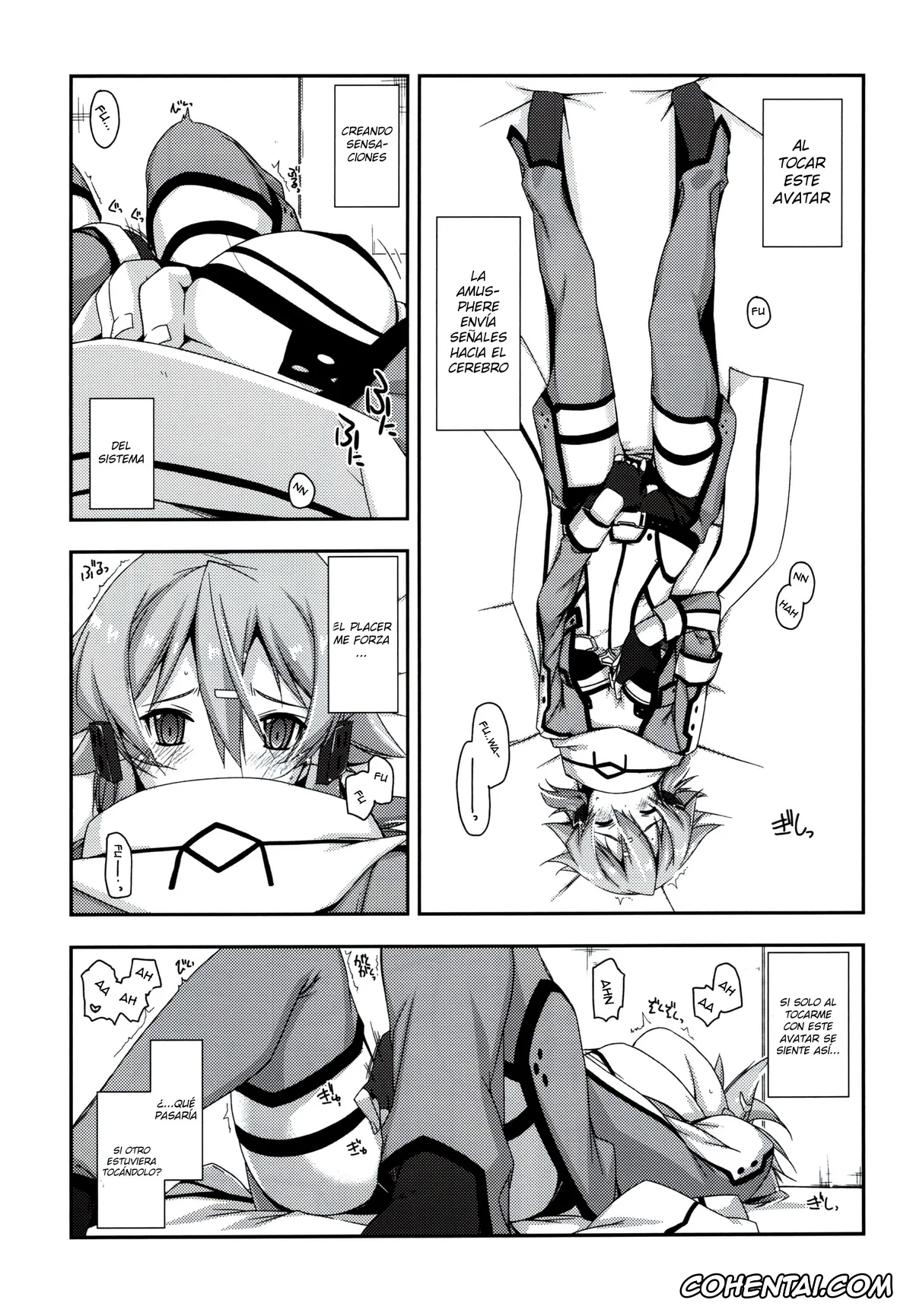 Sword Art Online xxx, Shino Asada | Sinon xxx, Crack (Sword Art Online), pagina 4