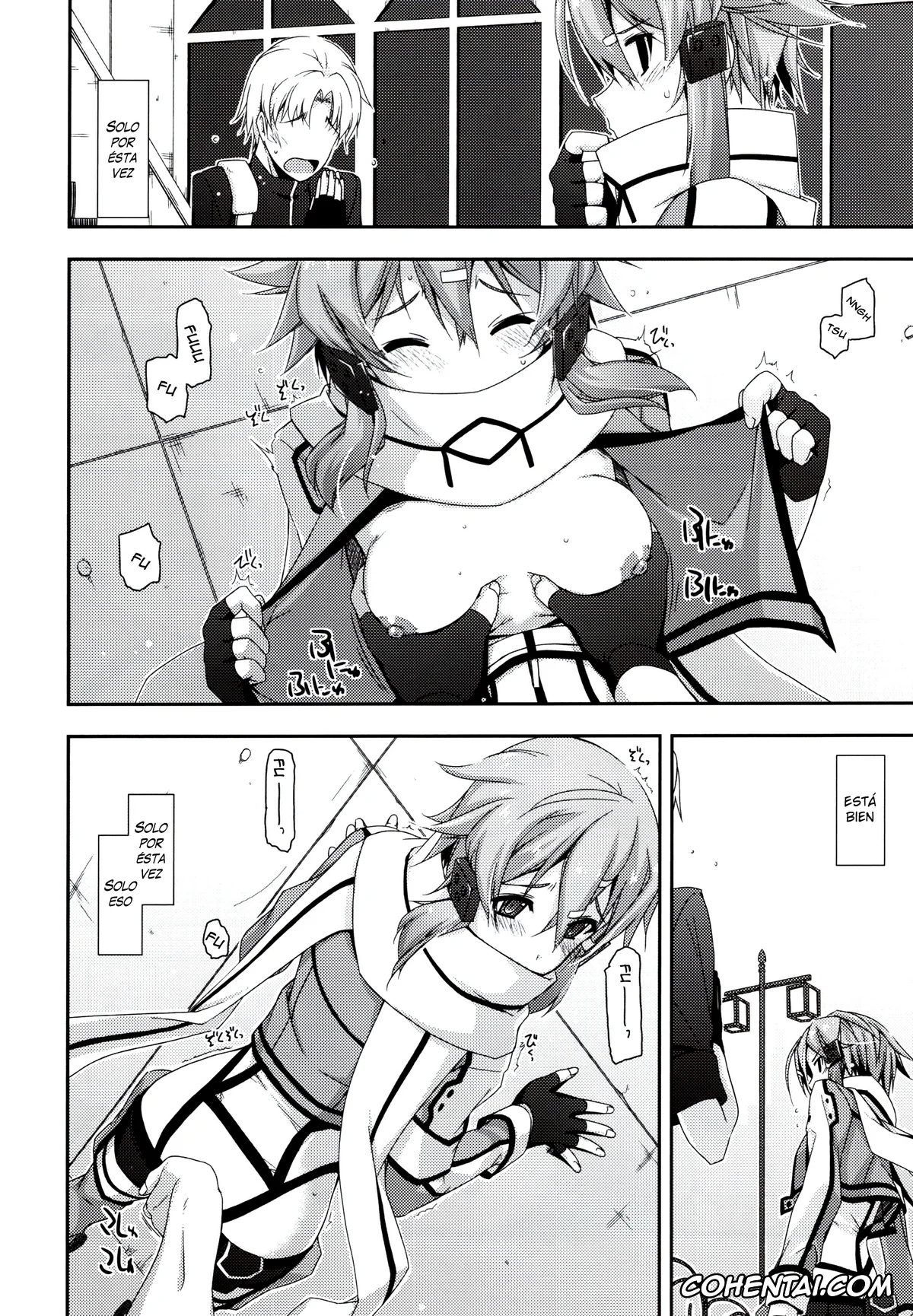 Sword Art Online xxx, Shino Asada | Sinon xxx, Crack (Sword Art Online), pagina 10
