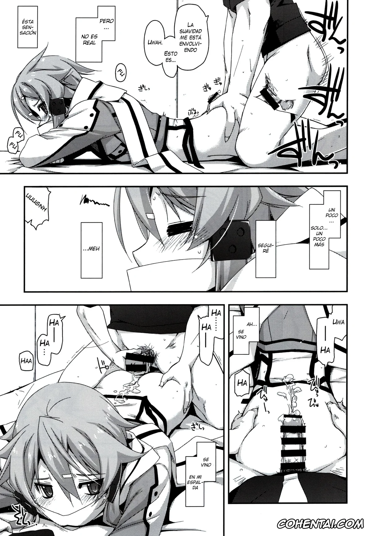 Sword Art Online xxx, Shino Asada | Sinon xxx, Crack (Sword Art Online), pagina 13