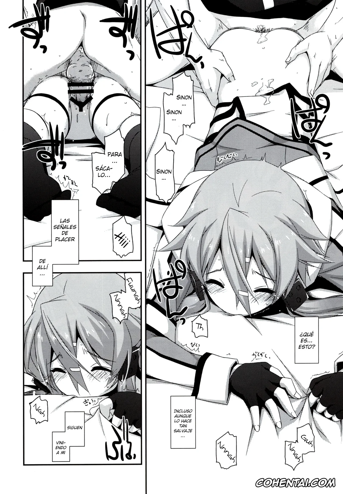 Sword Art Online xxx, Shino Asada | Sinon xxx, Crack (Sword Art Online), pagina 16