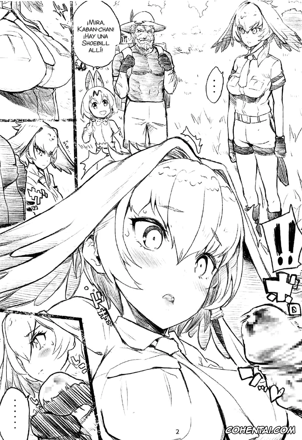 Kemono Friends hentai, R18 RED DATA BOOK (Kemono Friends), pagina 3