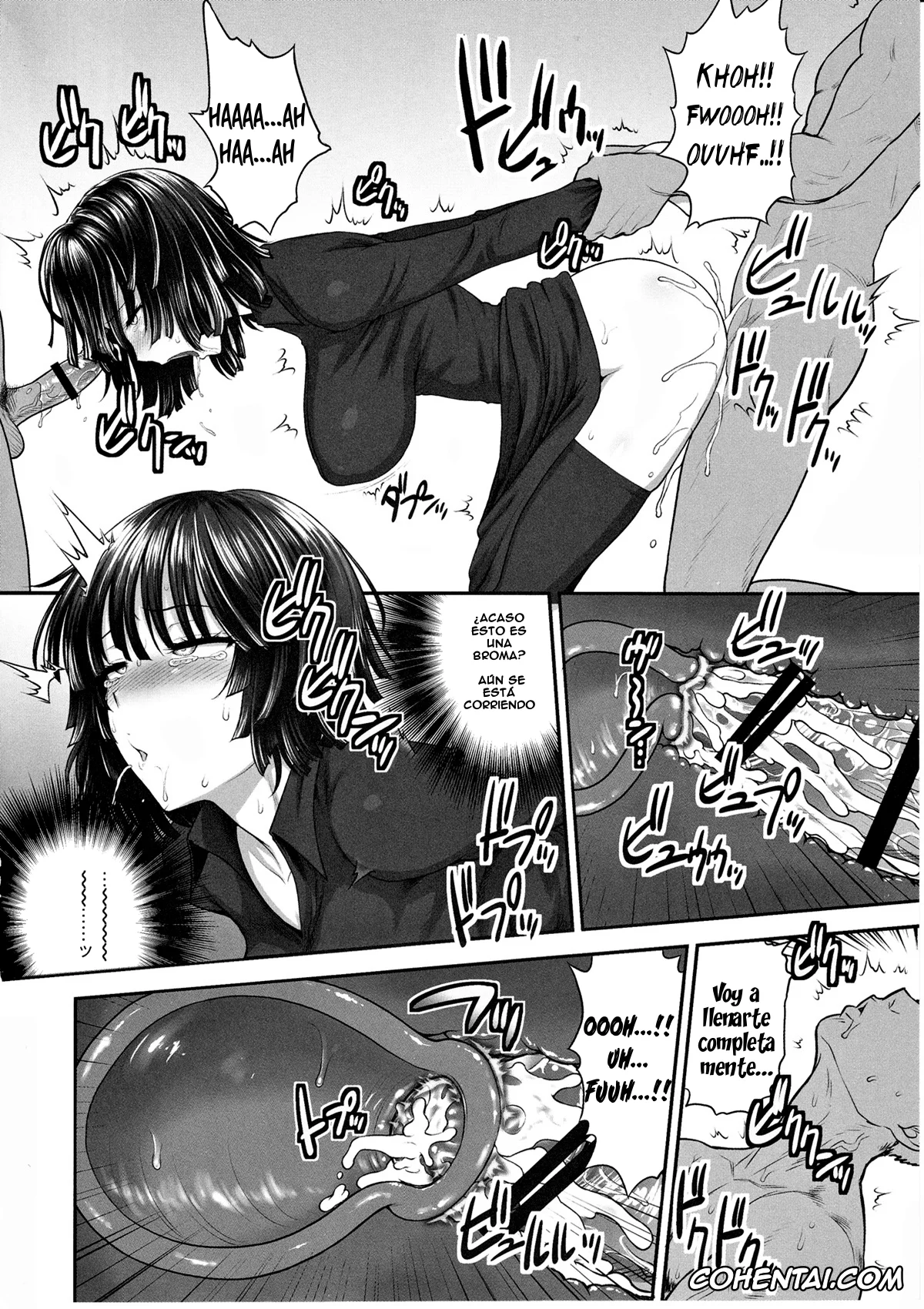 One Punch Man porno, Jigoku no Fubuki porno, FUBUKI VS 50MEN (One Punch Man), pagina 11
