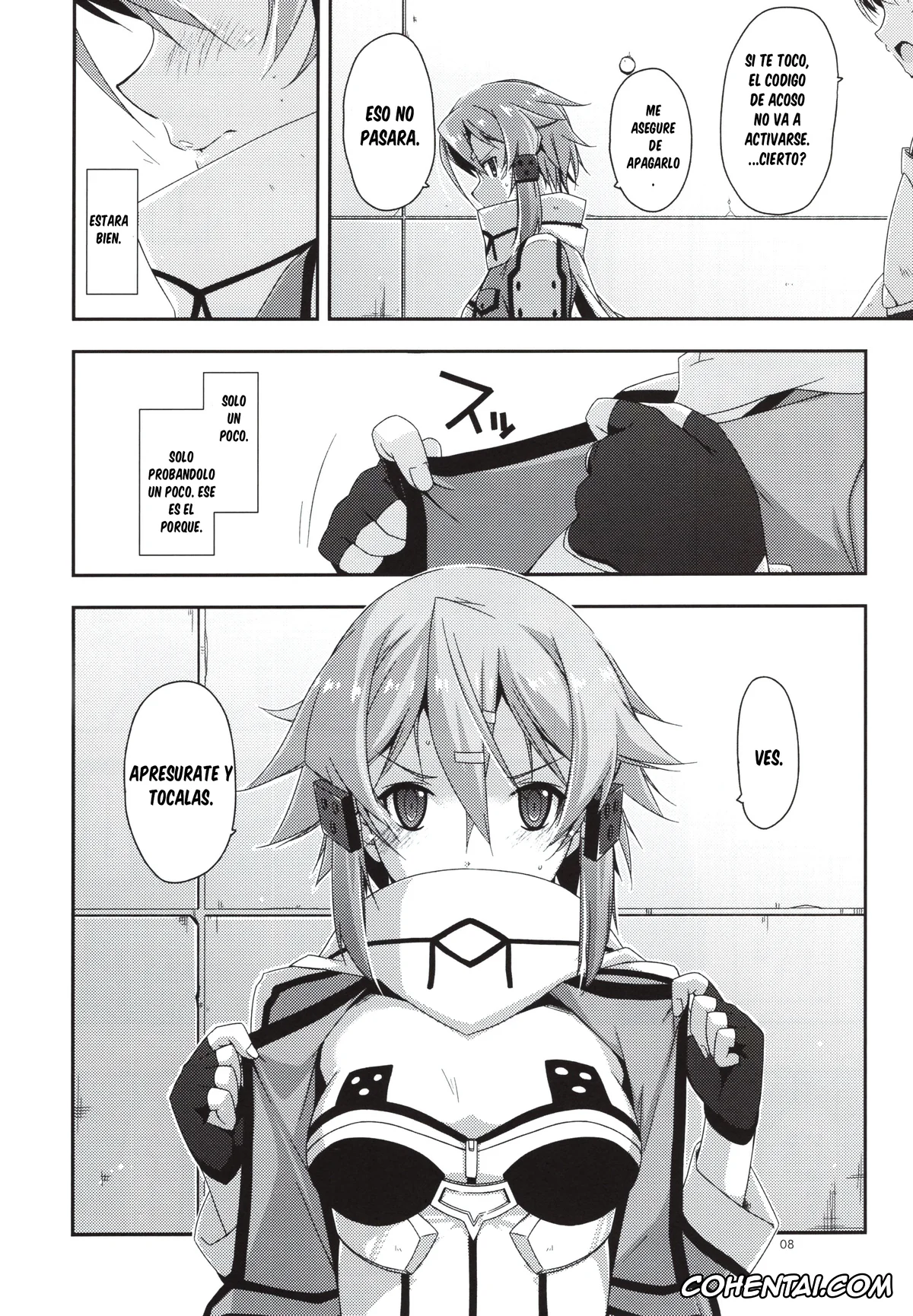 Sword Art Online porno, Shino Asada | Sinon porno, Crack (Sword Art Online), pagina 8