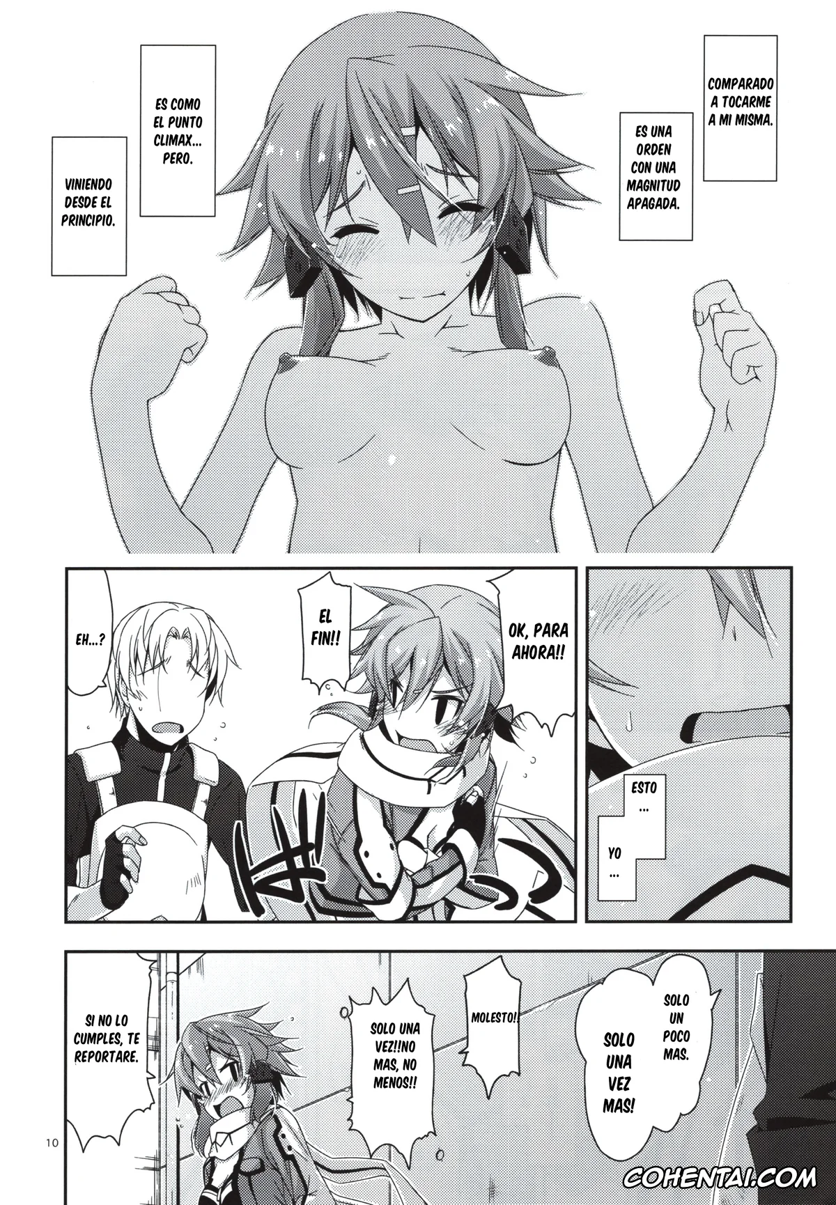 Sword Art Online xxx, Shino Asada | Sinon xxx, Crack (Sword Art Online), pagina 10