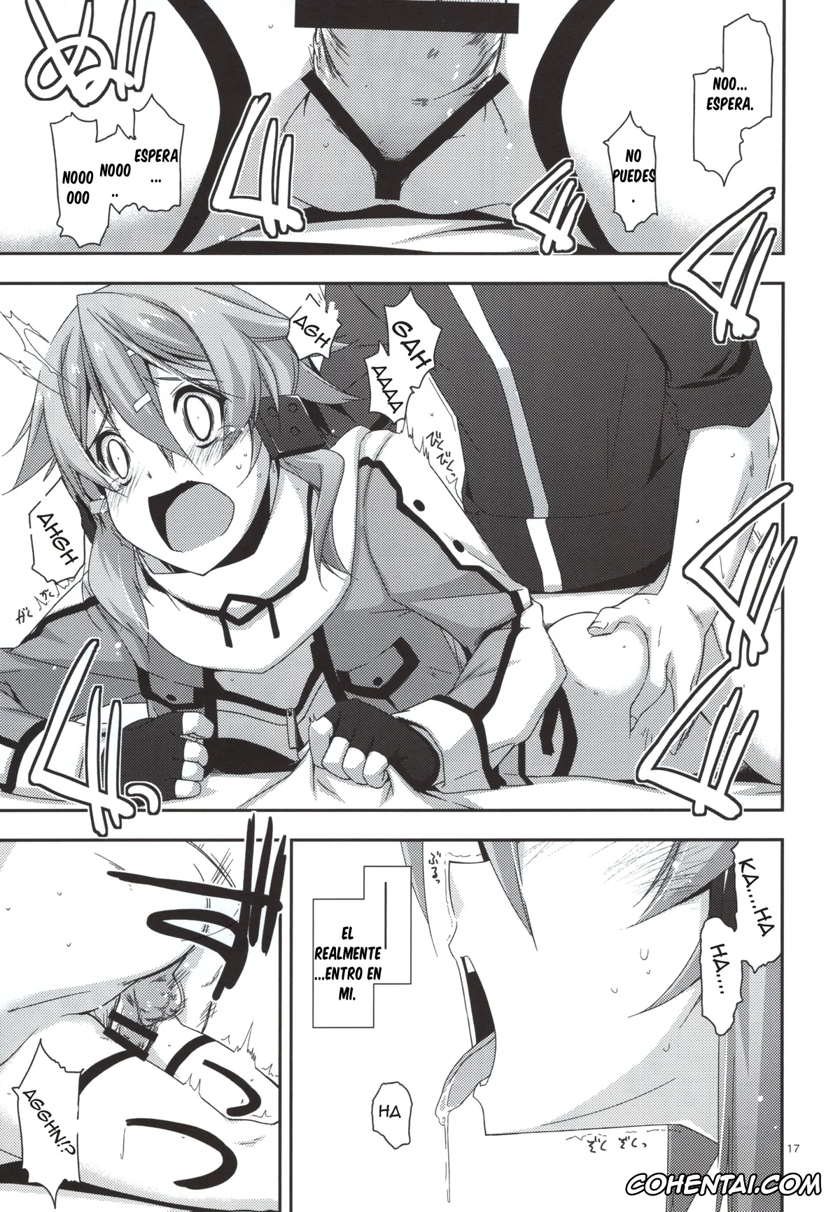 Sword Art Online porno, Shino Asada | Sinon porno, Crack (Sword Art Online), pagina 17