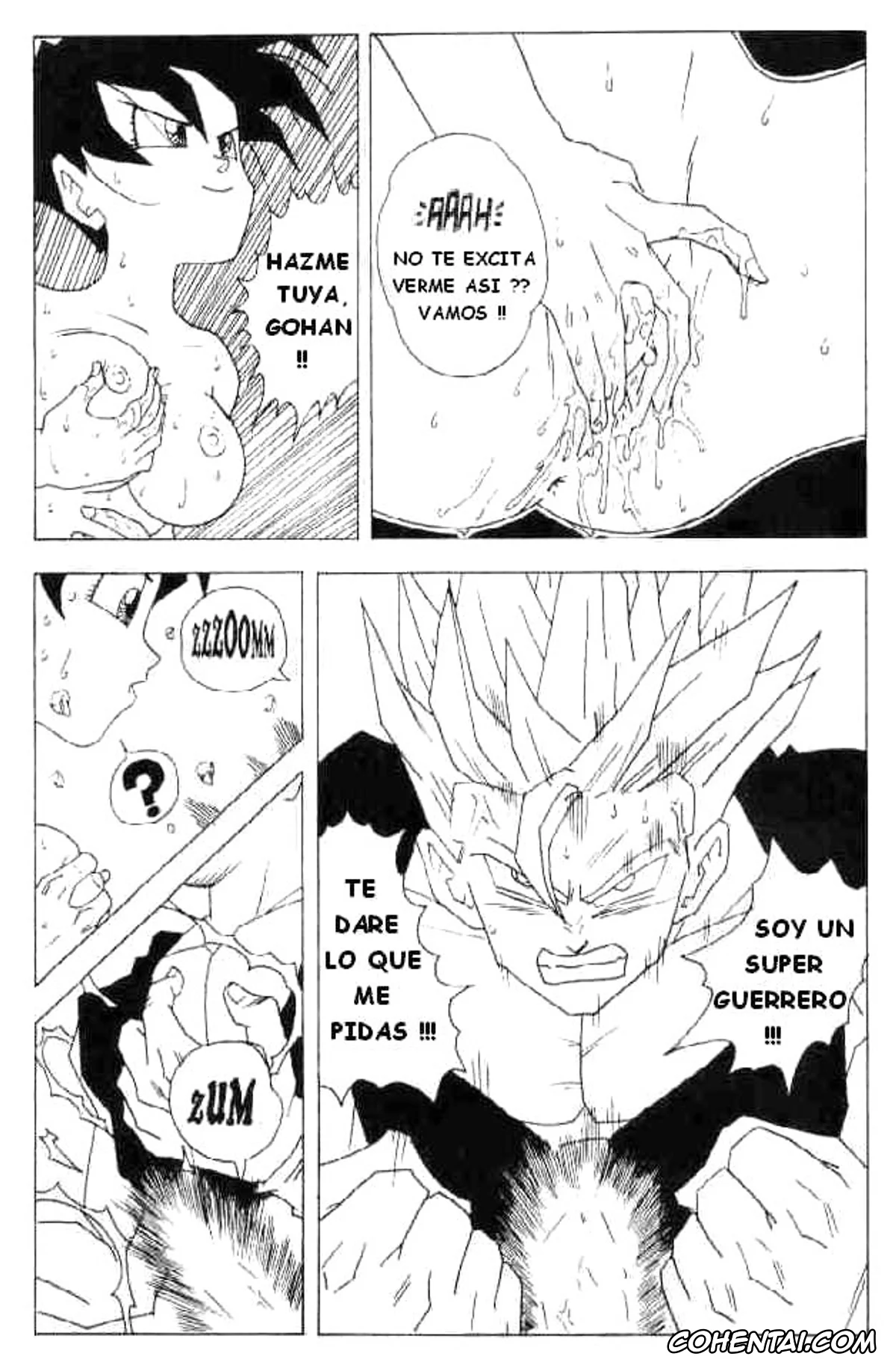 Dragon Ball Z hentai, Son Gohan hentai, Videl hentai, Dragon Ball G (Dragon Ball Z), pagina 6