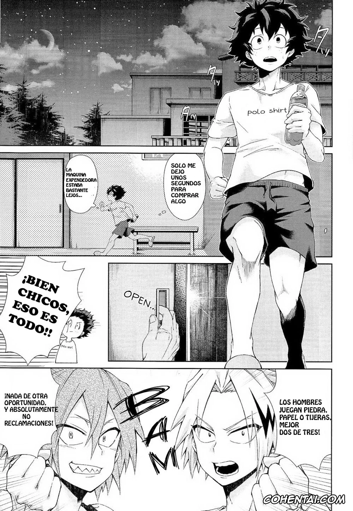 My Hero Academia | Boku No Hero Academia porno, Izuku Midoriya porno, Shouto Todoroki porno, Yoru wa Mijikashi Koiseyo Shounen (Boku no Hero Academia), pagina 5