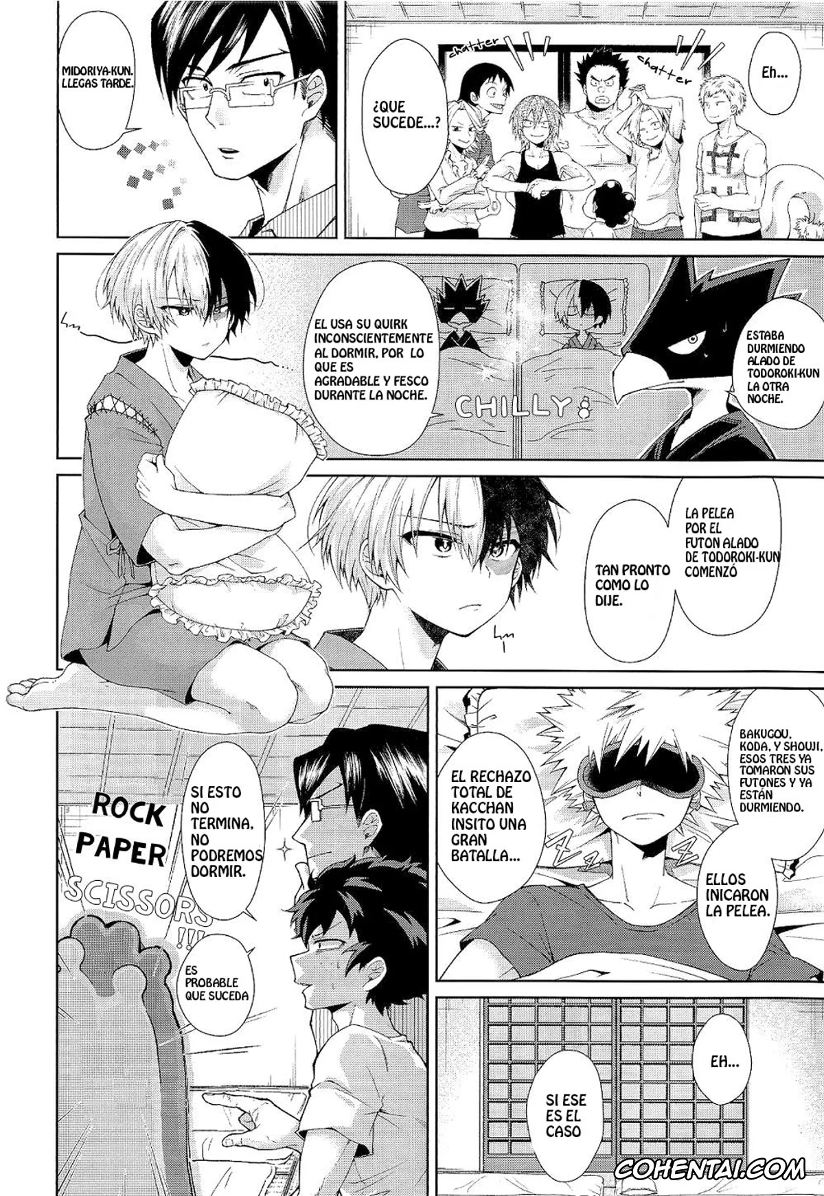 My Hero Academia | Boku No Hero Academia hentai, Izuku Midoriya hentai, Shouto Todoroki hentai, Yoru wa Mijikashi Koiseyo Shounen (Boku no Hero Academia), pagina 6