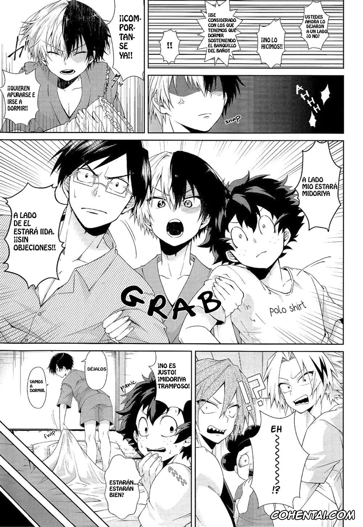 My Hero Academia | Boku No Hero Academia xxx, Izuku Midoriya xxx, Shouto Todoroki xxx, Yoru wa Mijikashi Koiseyo Shounen (Boku no Hero Academia), pagina 7
