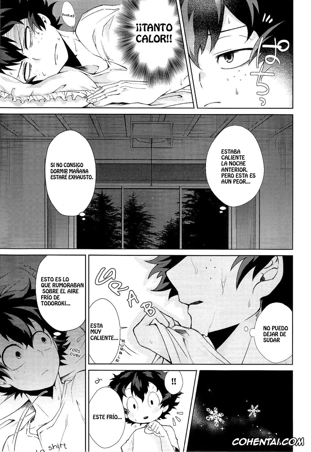 My Hero Academia | Boku No Hero Academia hentai, Izuku Midoriya hentai, Shouto Todoroki hentai, Yoru wa Mijikashi Koiseyo Shounen (Boku no Hero Academia), pagina 9