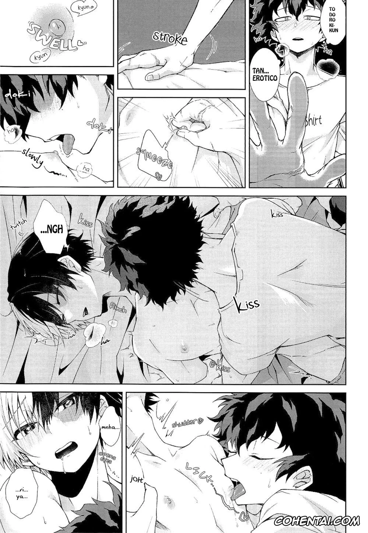 My Hero Academia | Boku No Hero Academia hentai, Izuku Midoriya hentai, Shouto Todoroki hentai, Yoru wa Mijikashi Koiseyo Shounen (Boku no Hero Academia), pagina 15