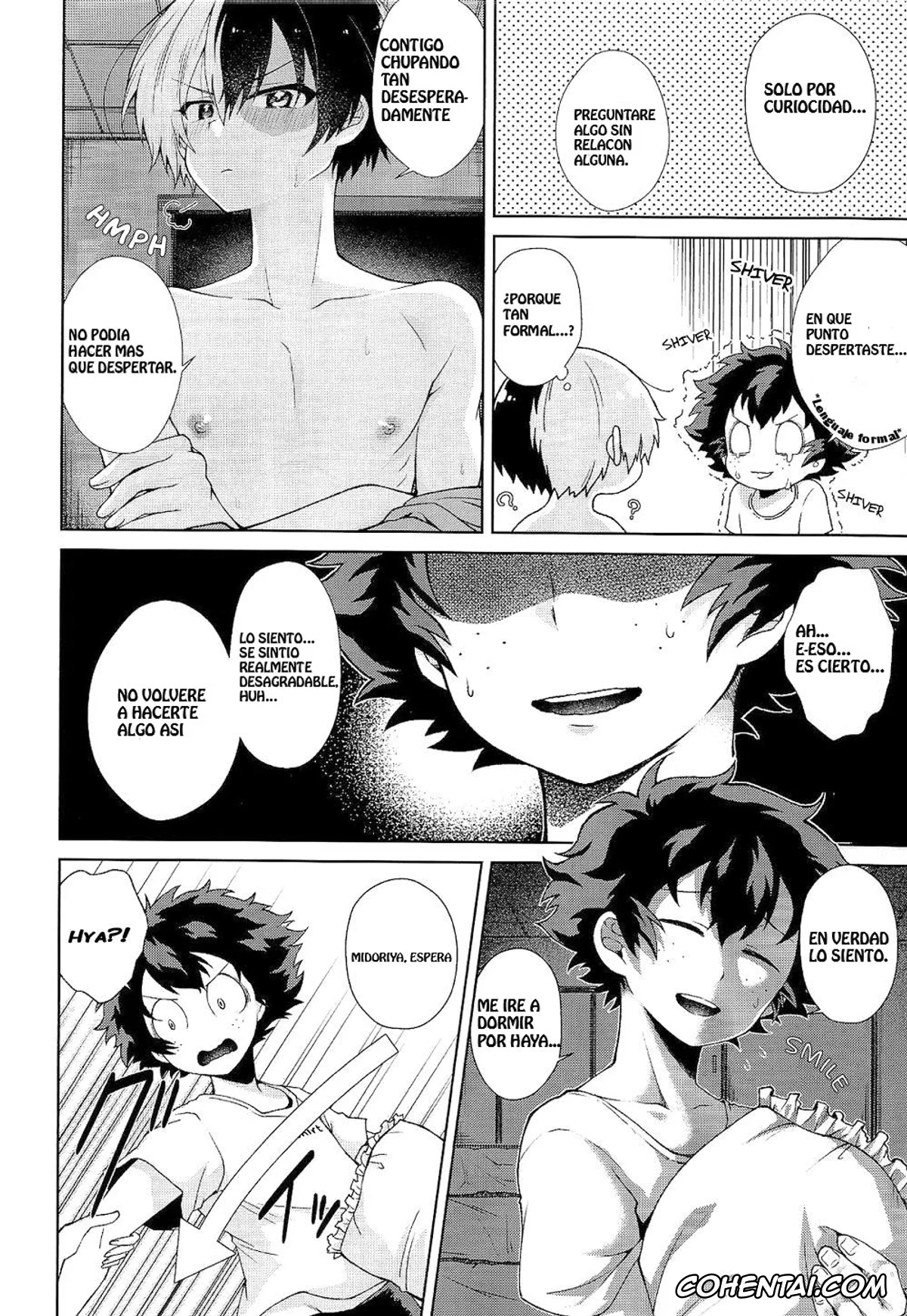 My Hero Academia | Boku No Hero Academia hentai, Izuku Midoriya hentai, Shouto Todoroki hentai, Yoru wa Mijikashi Koiseyo Shounen (Boku no Hero Academia), pagina 18