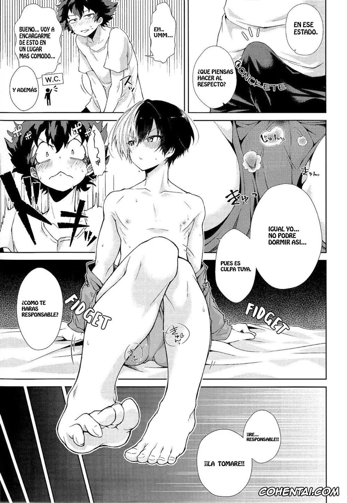 My Hero Academia | Boku No Hero Academia xxx, Izuku Midoriya xxx, Shouto Todoroki xxx, Yoru wa Mijikashi Koiseyo Shounen (Boku no Hero Academia), pagina 19