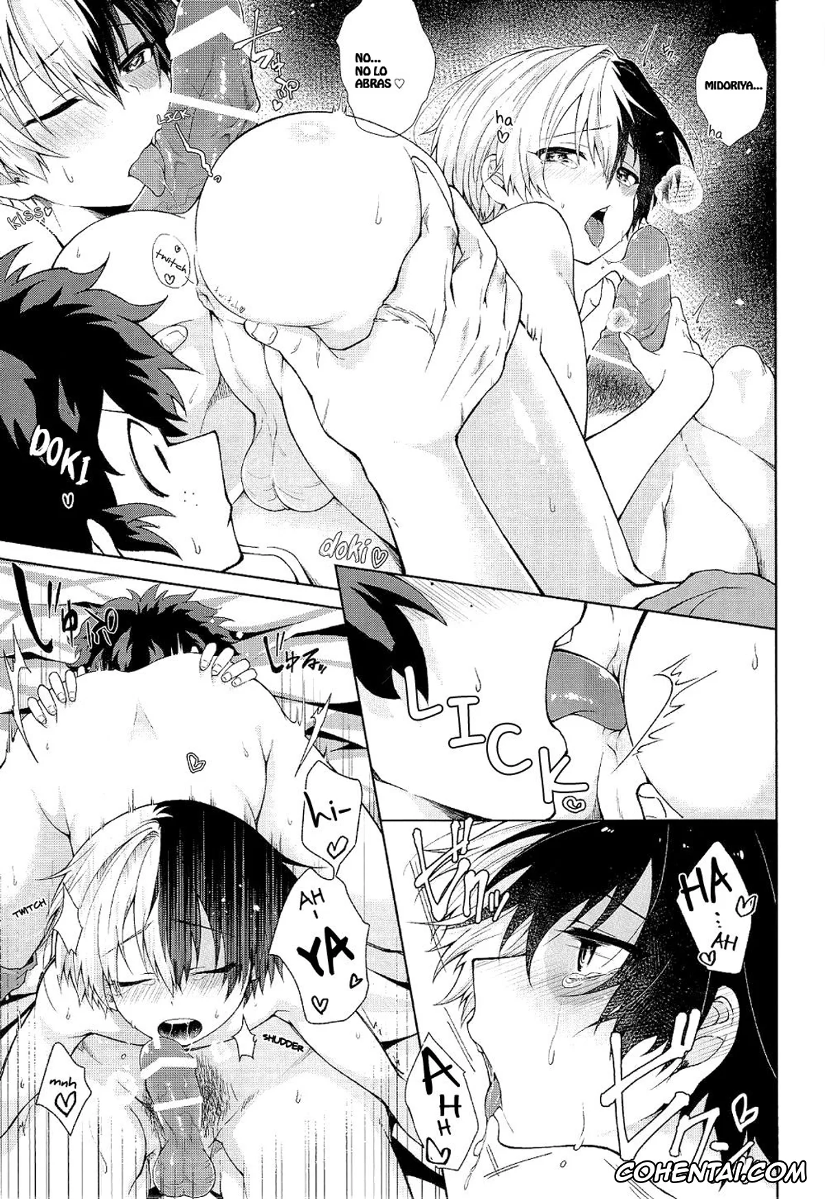 My Hero Academia | Boku No Hero Academia hentai, Izuku Midoriya hentai, Shouto Todoroki hentai, Yoru wa Mijikashi Koiseyo Shounen (Boku no Hero Academia), pagina 21