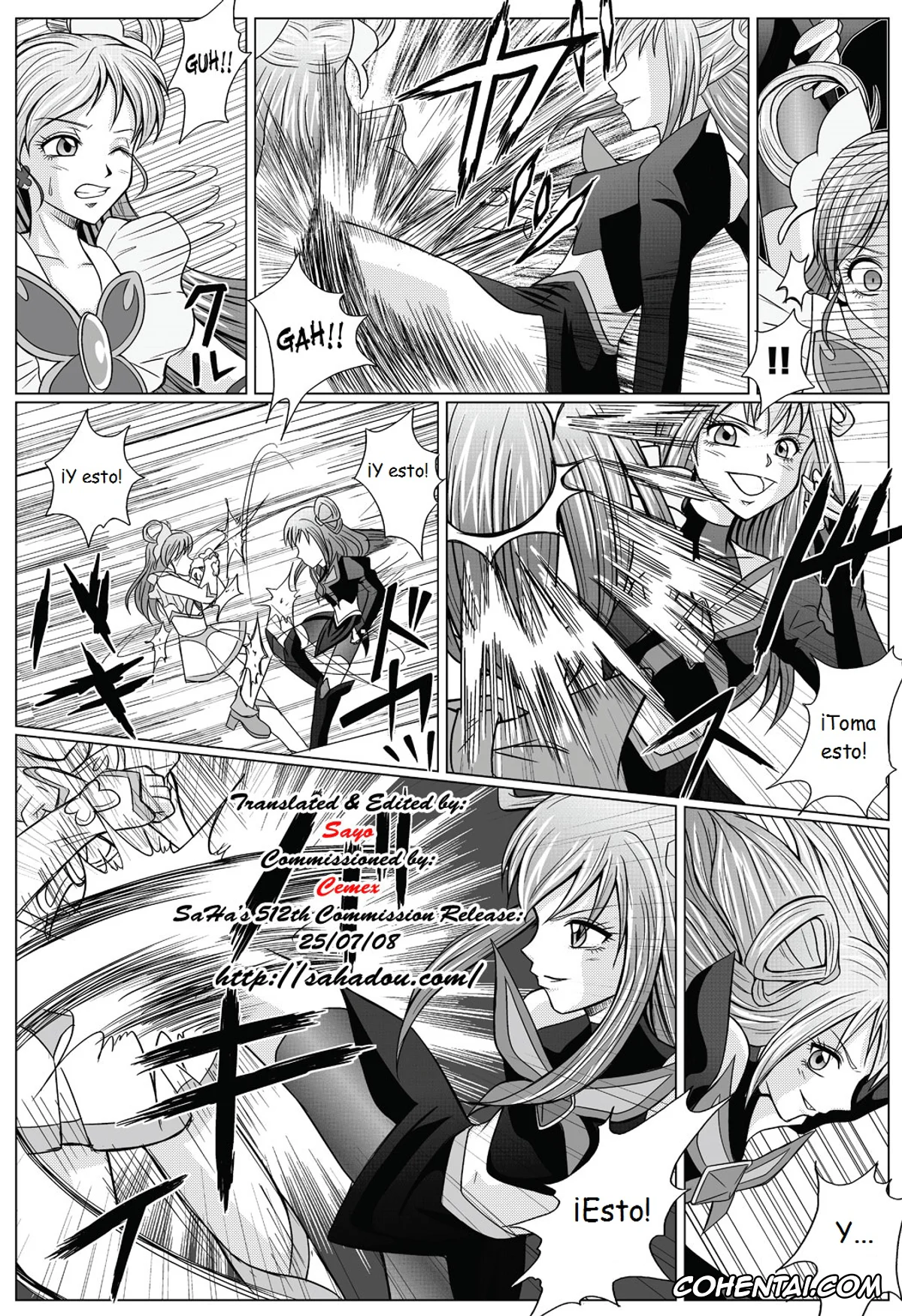 Yes! PreCure 5 xxx, Cure Dream | Nozomi Yumehara xxx, Dark Dream xxx, Mou Hitotsu no Ketsumatsu Henshin Heroine Kairaku Sennou ~Gekijouban Yes!! Precure 5 Hen~ (Yes! PreCure 5), pagina 4
