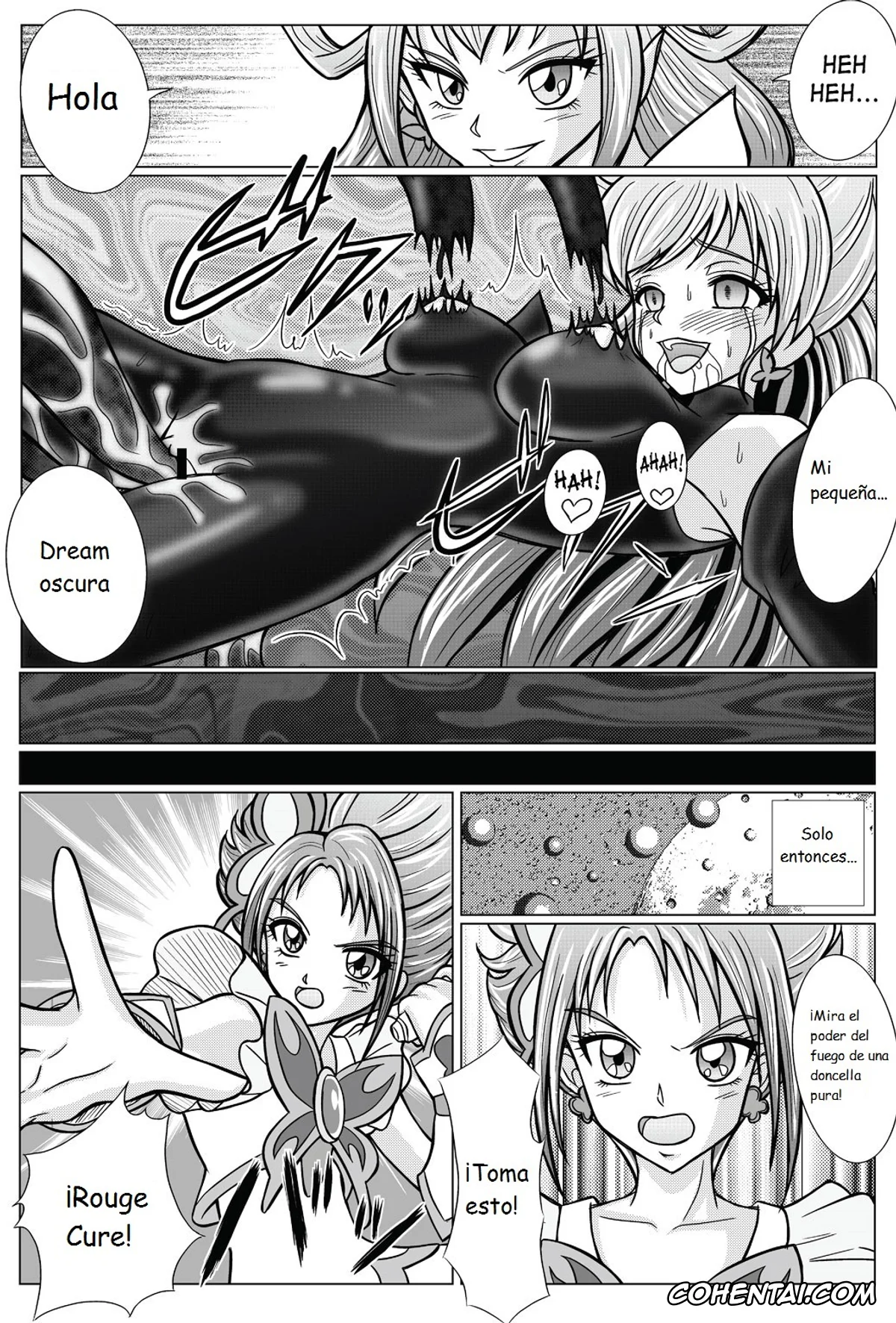 Yes! PreCure 5 xxx, Cure Dream | Nozomi Yumehara xxx, Dark Dream xxx, Mou Hitotsu no Ketsumatsu Henshin Heroine Kairaku Sennou ~Gekijouban Yes!! Precure 5 Hen~ (Yes! PreCure 5), pagina 19
