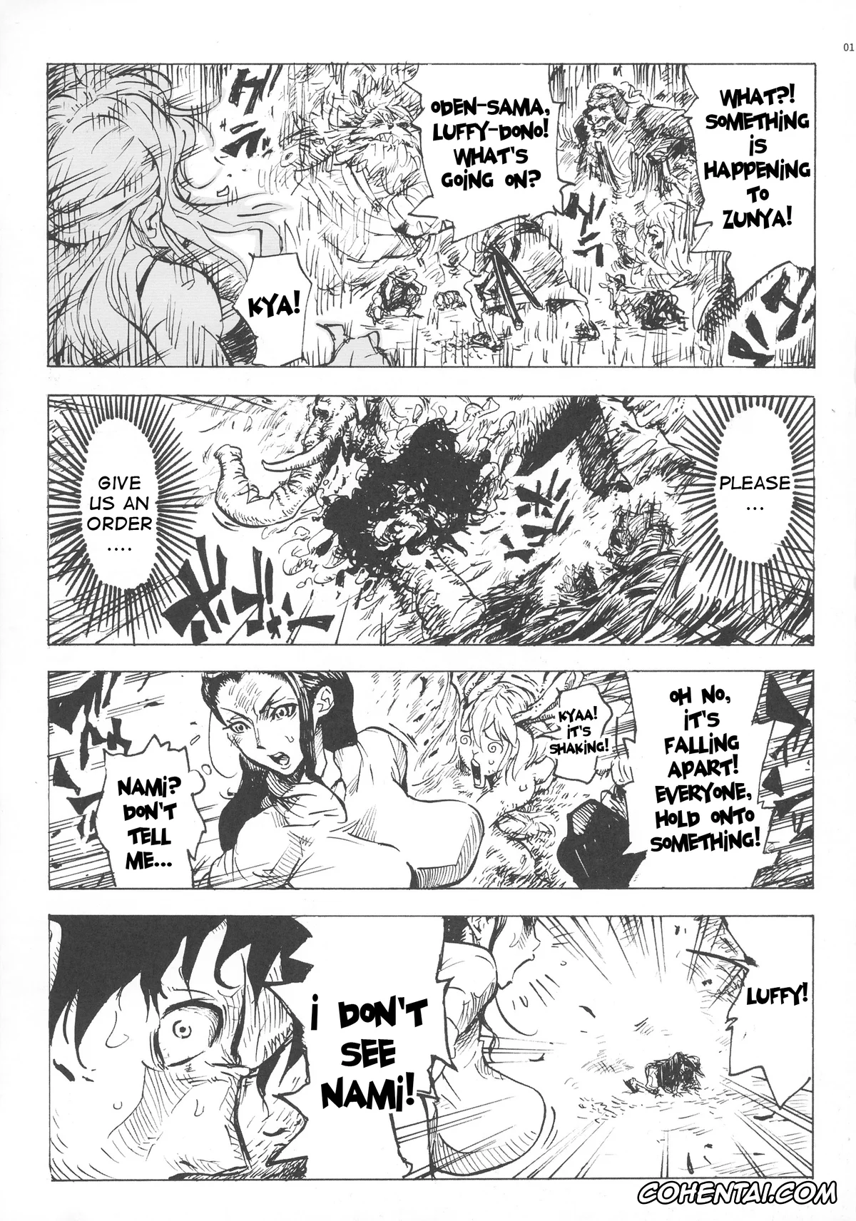 One Piece hentai, Nami hentai, P.O.M Another Episode «J.A.C.K» (One Piece), pagina 3