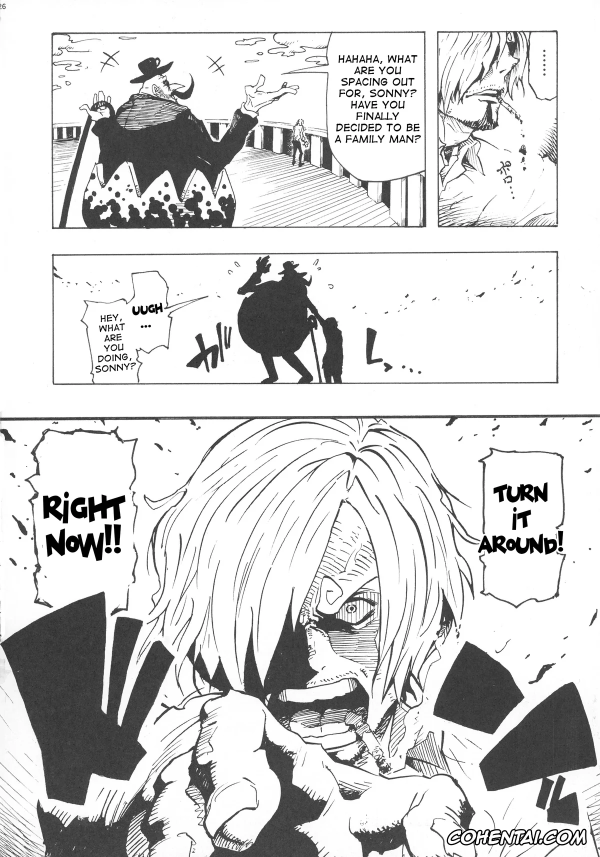 One Piece xxx, Nami xxx, P.O.M Another Episode «J.A.C.K» (One Piece), pagina 28