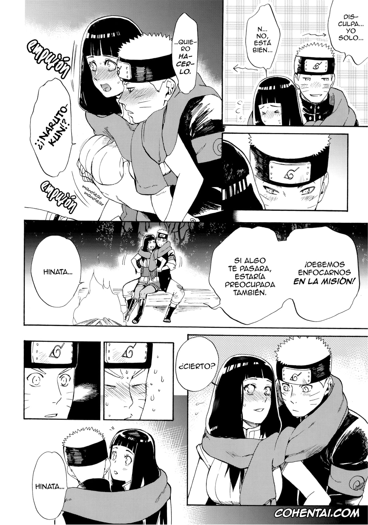 NARUTO hentai, Hinata Hyuga hentai, Naruto Uzumaki hentai, Hime Hajime (Naruto), pagina 6