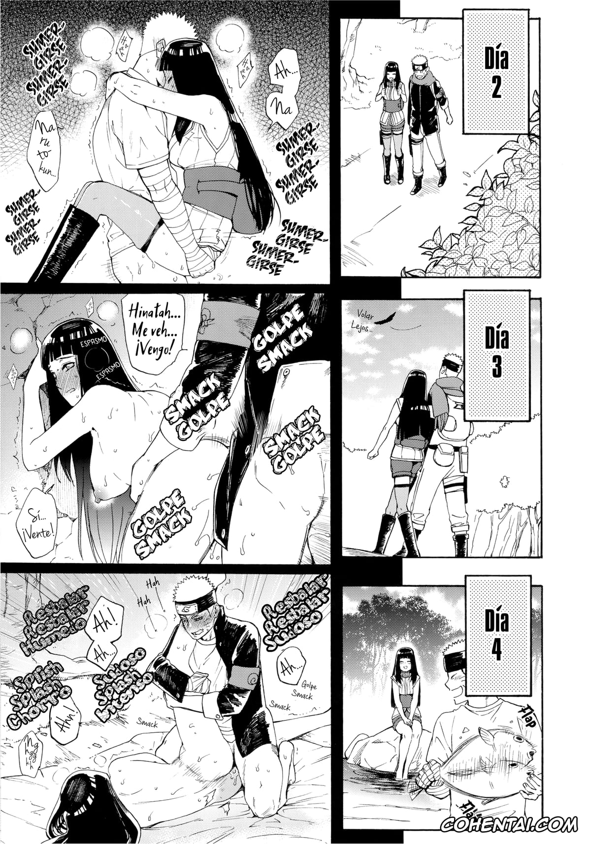 NARUTO porno, Hinata Hyuga porno, Naruto Uzumaki porno, Hime Hajime (Naruto), pagina 17