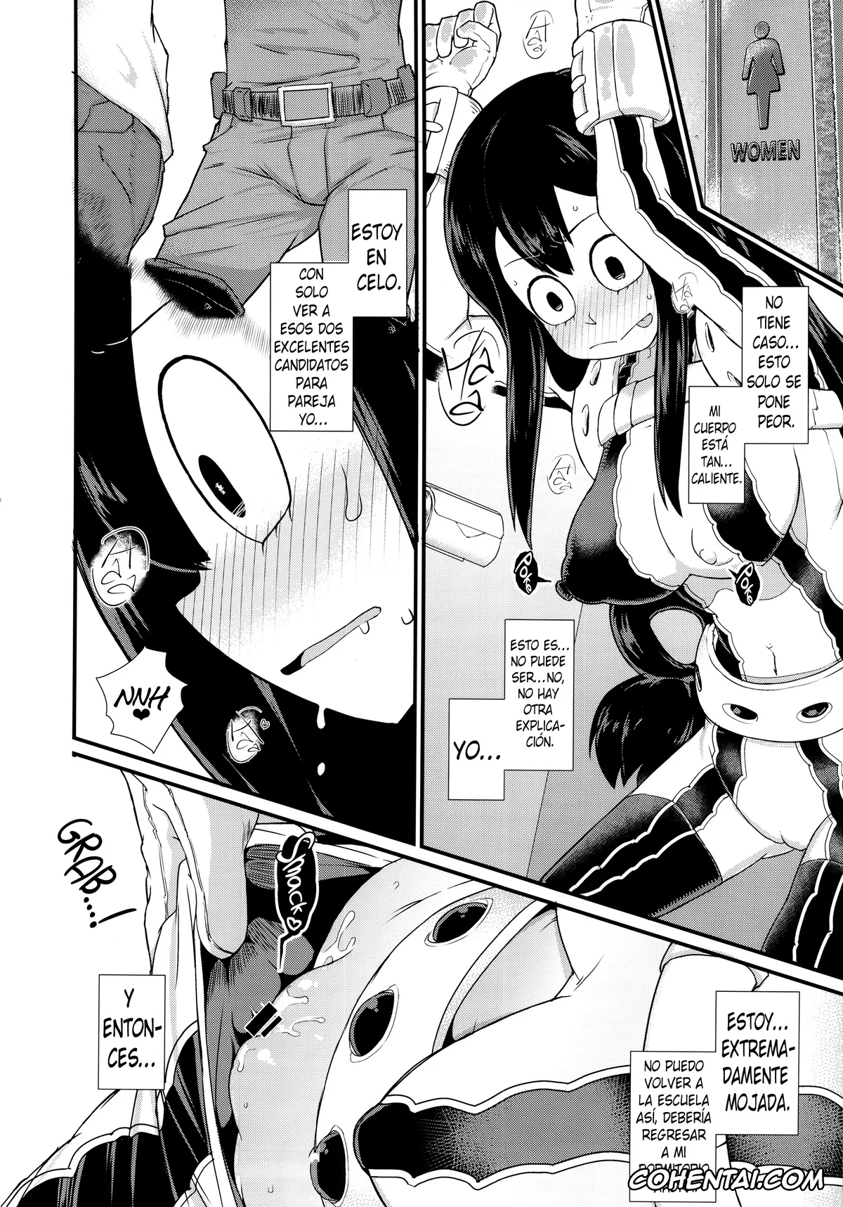 My Hero Academia | Boku No Hero Academia hentai, Minoru Mineta hentai, Tsuyu Asui hentai, FROPPY (Boku no Hero Academia), pagina 6