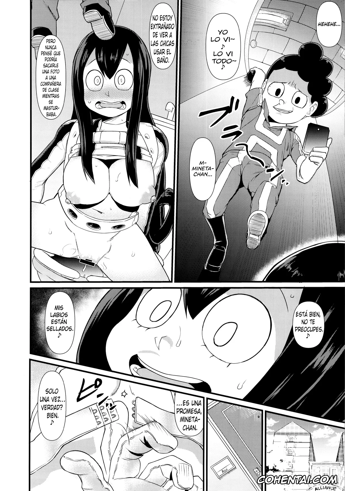 My Hero Academia | Boku No Hero Academia xxx, Minoru Mineta xxx, Tsuyu Asui xxx, FROPPY (Boku no Hero Academia), pagina 10