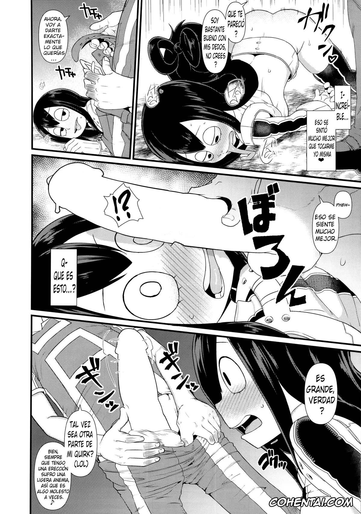 My Hero Academia | Boku No Hero Academia hentai, Minoru Mineta hentai, Tsuyu Asui hentai, FROPPY (Boku no Hero Academia), pagina 12