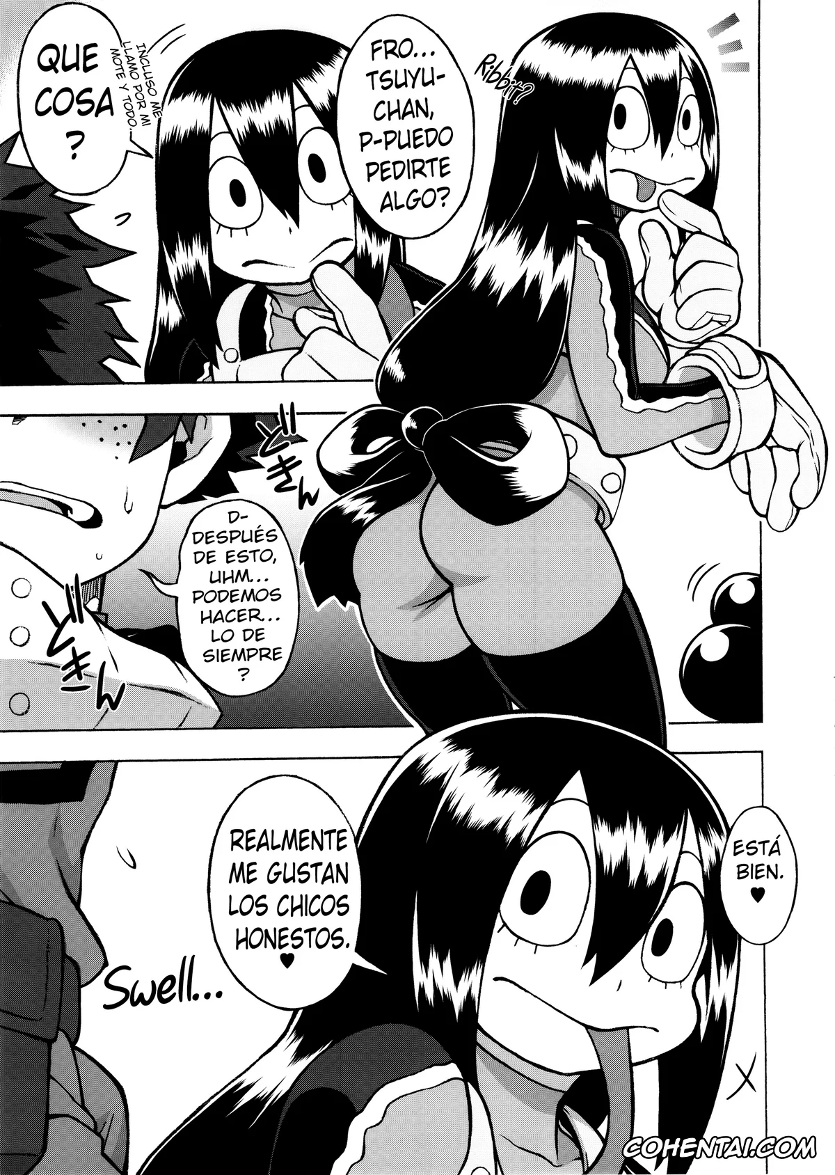 My Hero Academia | Boku No Hero Academia hentai, Minoru Mineta hentai, Tsuyu Asui hentai, FROPPY (Boku no Hero Academia), pagina 36
