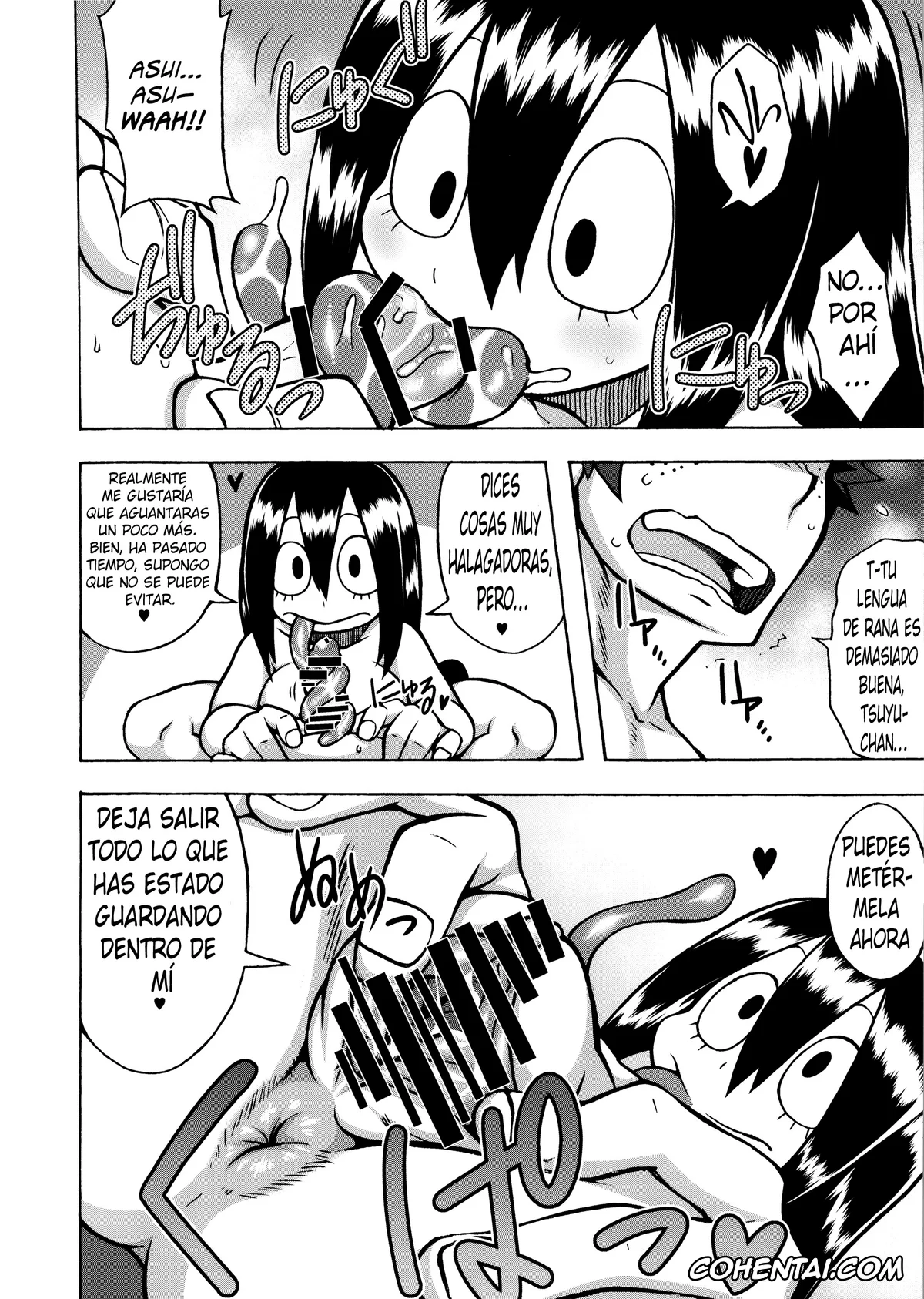 My Hero Academia | Boku No Hero Academia xxx, Minoru Mineta xxx, Tsuyu Asui xxx, FROPPY (Boku no Hero Academia), pagina 37