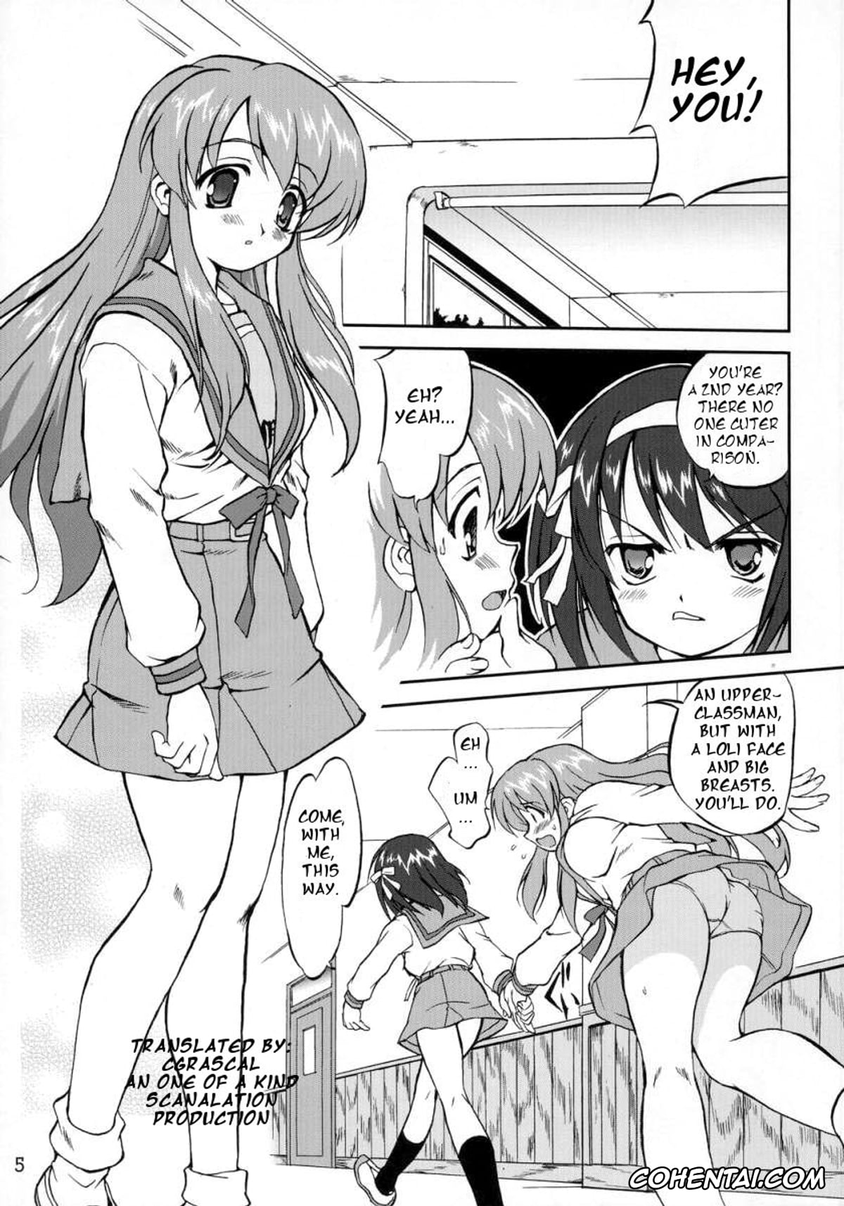 The Melancholy Of Haruhi Suzumiya | Suzumiya Haruhi No Yuuutsu porno, Haruhi Suzumiya porno, Kyon porno, Mikuru Asahina porno, Suzumiya Haruhi no Fukujyu (The Melancholy of Haruhi Suzumiya), pagina 5