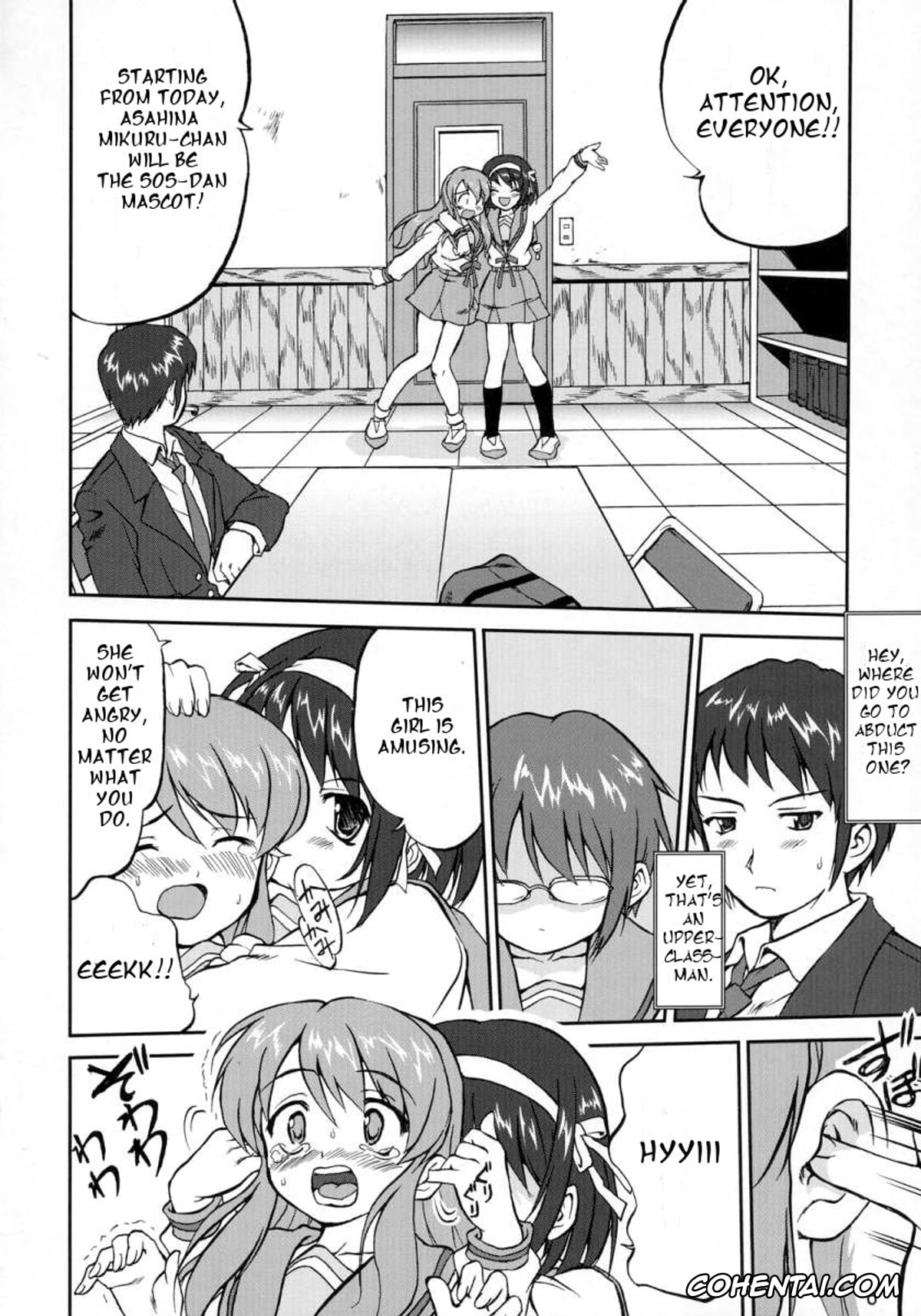 The Melancholy Of Haruhi Suzumiya | Suzumiya Haruhi No Yuuutsu hentai, Haruhi Suzumiya hentai, Kyon hentai, Mikuru Asahina hentai, Suzumiya Haruhi no Fukujyu (The Melancholy of Haruhi Suzumiya), pagina 6