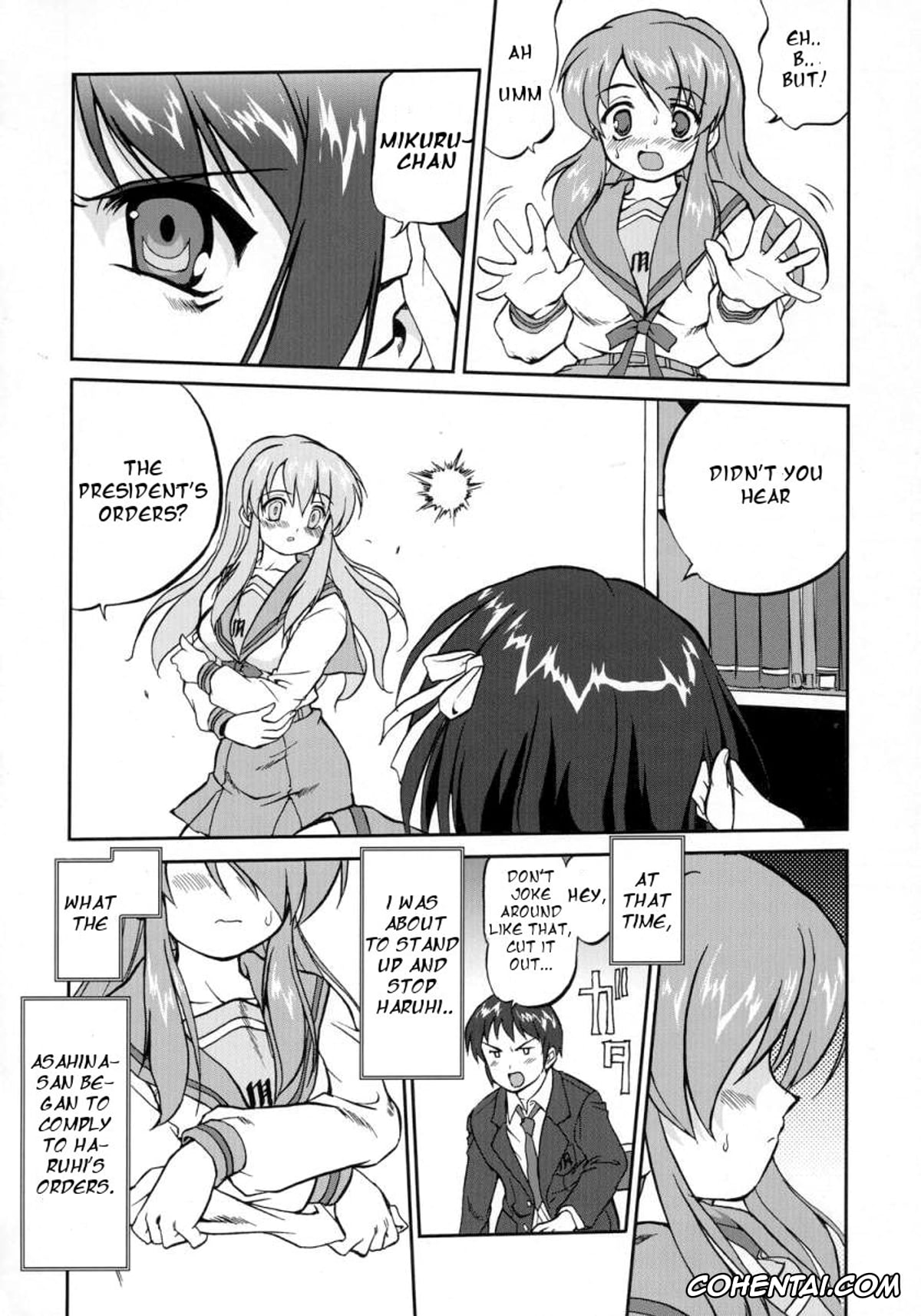 The Melancholy Of Haruhi Suzumiya | Suzumiya Haruhi No Yuuutsu porno, Haruhi Suzumiya porno, Kyon porno, Mikuru Asahina porno, Suzumiya Haruhi no Fukujyu (The Melancholy of Haruhi Suzumiya), pagina 8