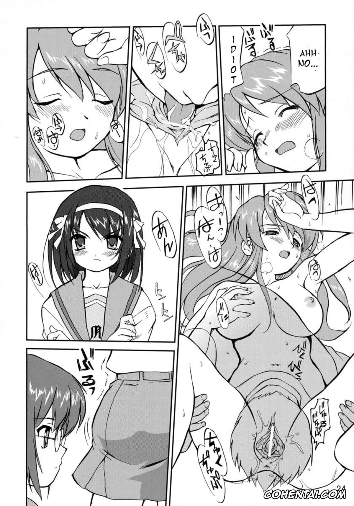 The Melancholy Of Haruhi Suzumiya | Suzumiya Haruhi No Yuuutsu hentai, Haruhi Suzumiya hentai, Kyon hentai, Mikuru Asahina hentai, Suzumiya Haruhi no Fukujyu (The Melancholy of Haruhi Suzumiya), pagina 24