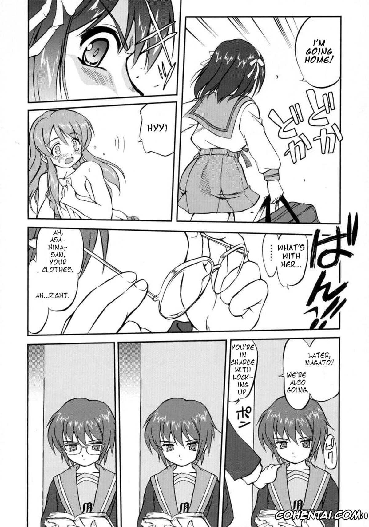 The Melancholy Of Haruhi Suzumiya | Suzumiya Haruhi No Yuuutsu hentai, Haruhi Suzumiya hentai, Kyon hentai, Mikuru Asahina hentai, Suzumiya Haruhi no Fukujyu (The Melancholy of Haruhi Suzumiya), pagina 30