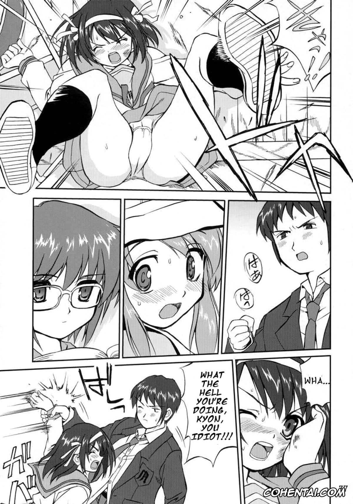 The Melancholy Of Haruhi Suzumiya | Suzumiya Haruhi No Yuuutsu xxx, Haruhi Suzumiya xxx, Kyon xxx, Mikuru Asahina xxx, Suzumiya Haruhi no Fukujyu (The Melancholy of Haruhi Suzumiya), pagina 37