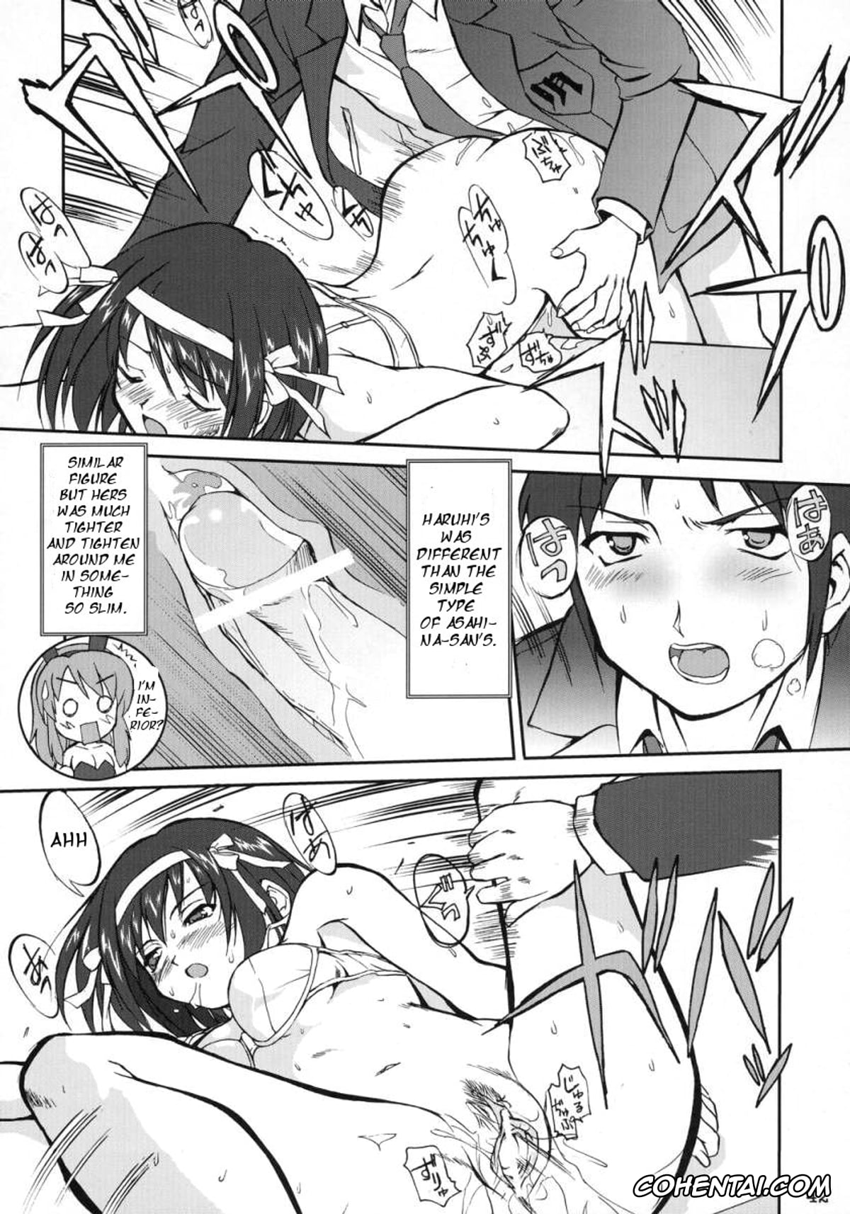 The Melancholy Of Haruhi Suzumiya | Suzumiya Haruhi No Yuuutsu hentai, Haruhi Suzumiya hentai, Kyon hentai, Mikuru Asahina hentai, Suzumiya Haruhi no Fukujyu (The Melancholy of Haruhi Suzumiya), pagina 42