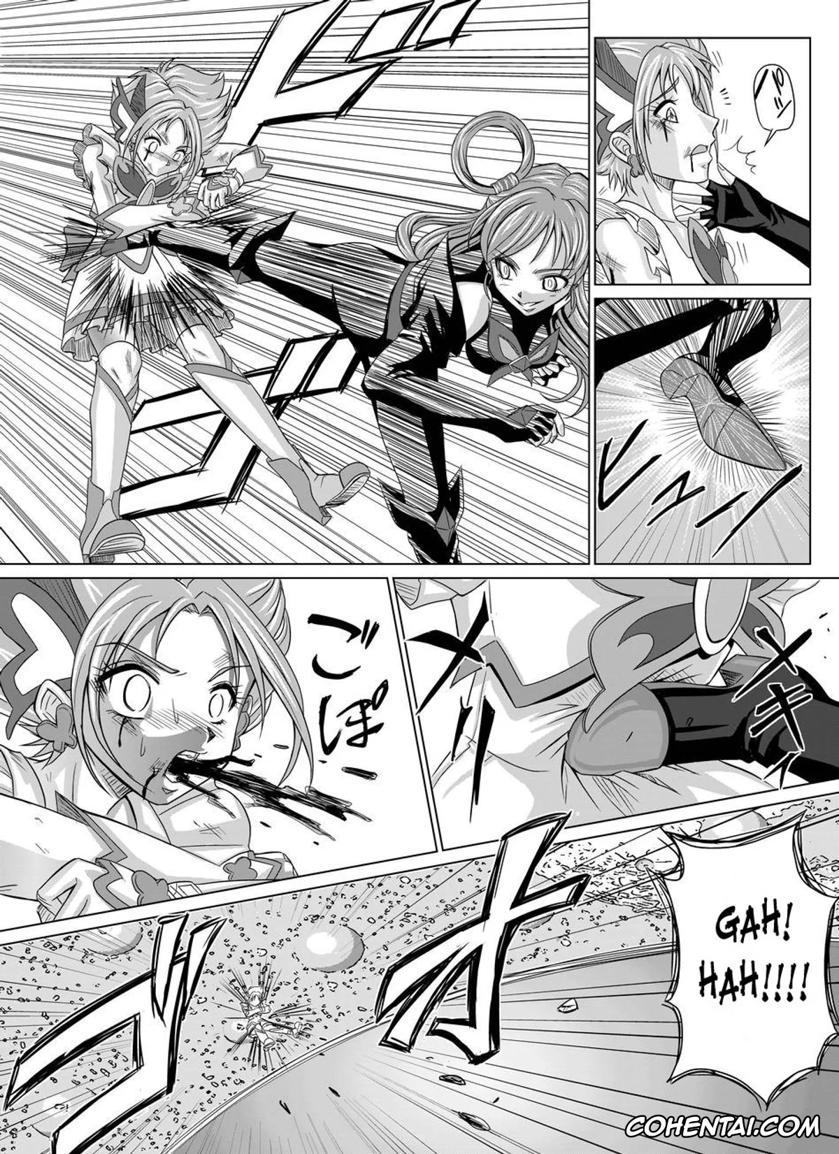 Yes! PreCure 5 xxx, Cure Dream | Nozomi Yumehara xxx, Cure Rouge | Rin Natsuki xxx, Dark Dream xxx, Mou Hitotsu no Ketsumatsu Henshin Heroine Kairaku Sennou ~Gekijouban Yes!! Precure 5 Hen~ Ch. 2 (Yes! PreCure 5), pagina 7