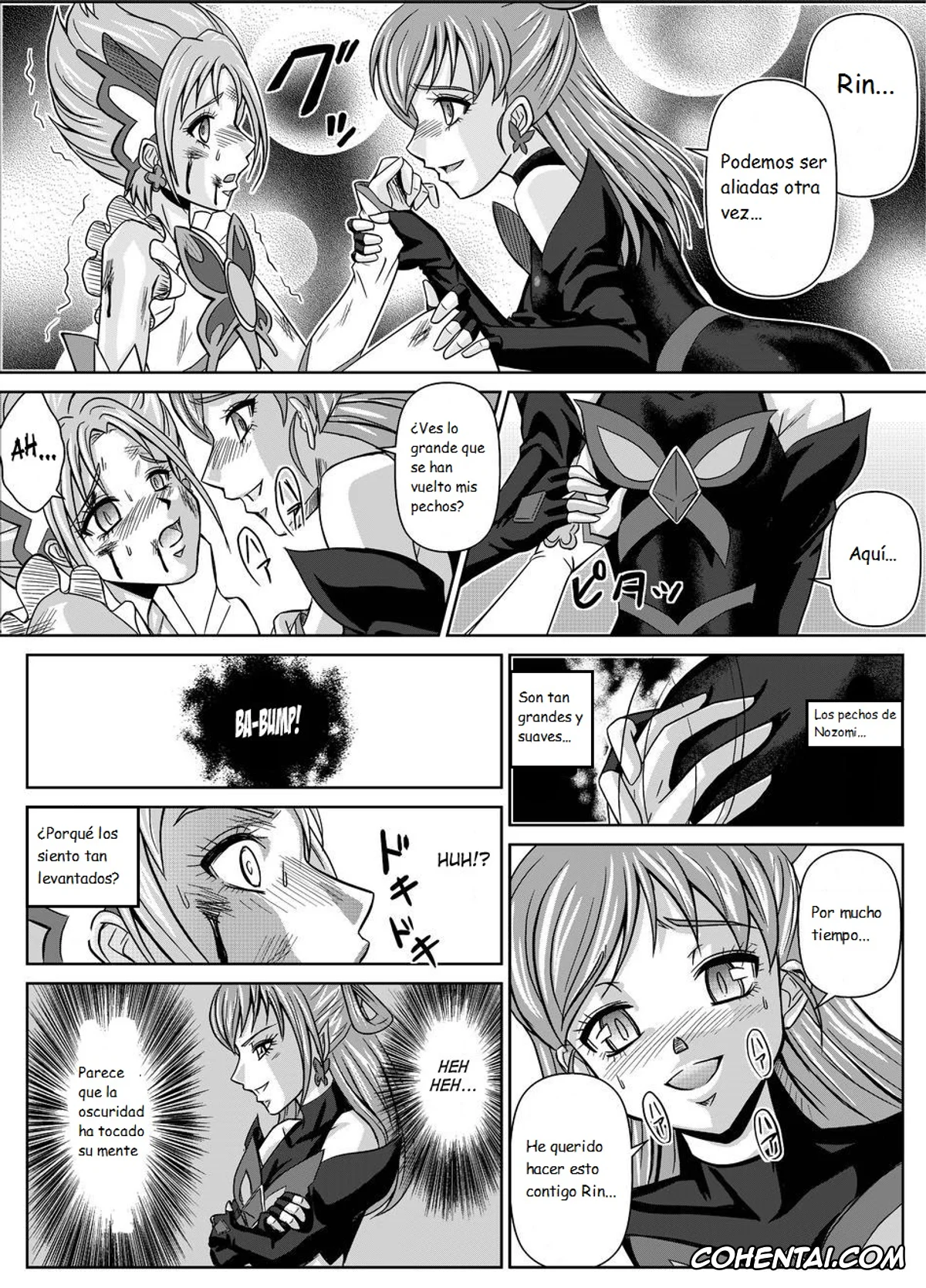 Yes! PreCure 5 porno, Cure Dream | Nozomi Yumehara porno, Cure Rouge | Rin Natsuki porno, Dark Dream porno, Mou Hitotsu no Ketsumatsu Henshin Heroine Kairaku Sennou ~Gekijouban Yes!! Precure 5 Hen~ Ch. 2 (Yes! PreCure 5), pagina 11