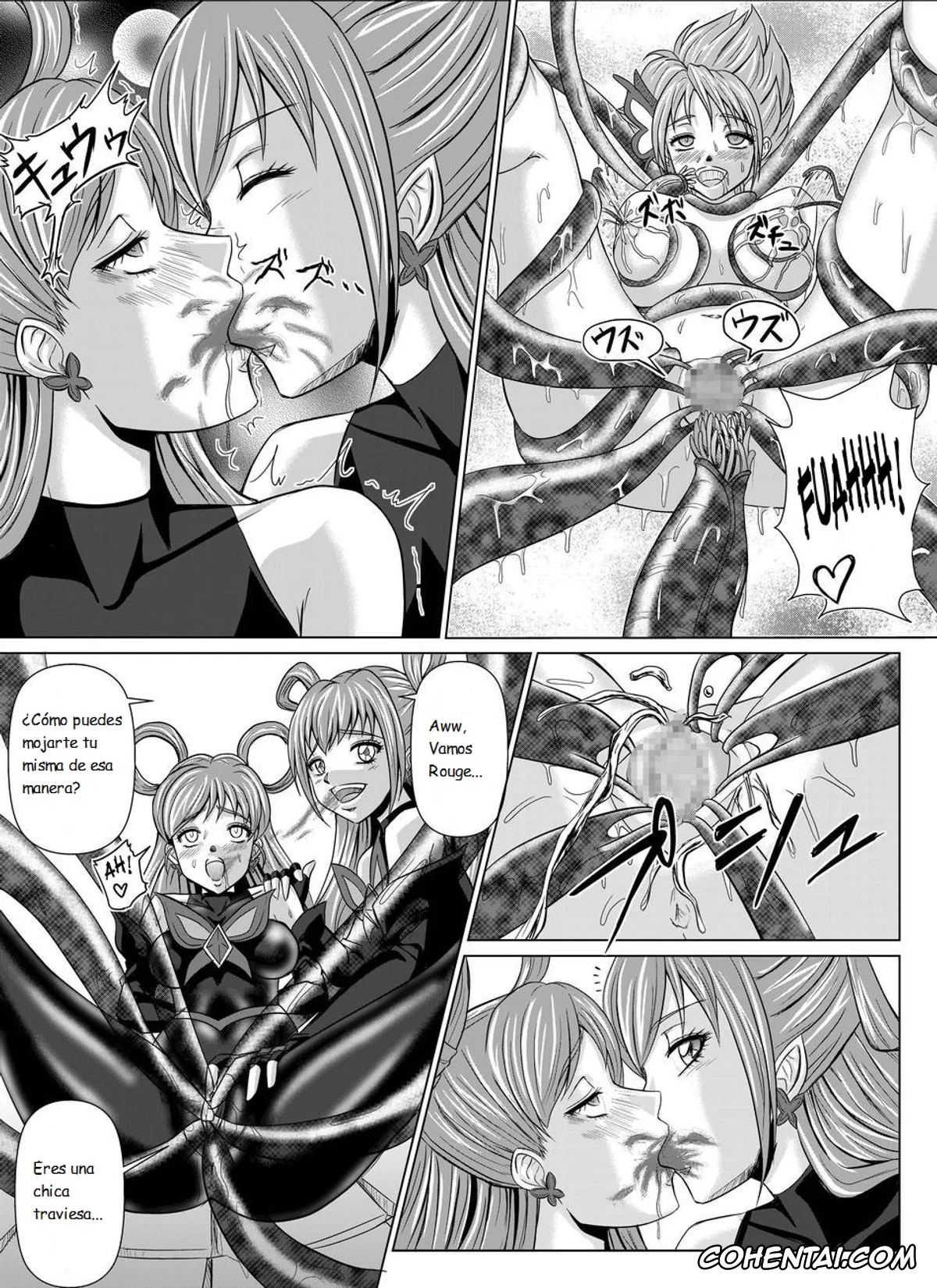 Yes! PreCure 5 porno, Cure Dream | Nozomi Yumehara porno, Cure Rouge | Rin Natsuki porno, Dark Dream porno, Mou Hitotsu no Ketsumatsu Henshin Heroine Kairaku Sennou ~Gekijouban Yes!! Precure 5 Hen~ Ch. 2 (Yes! PreCure 5), pagina 23