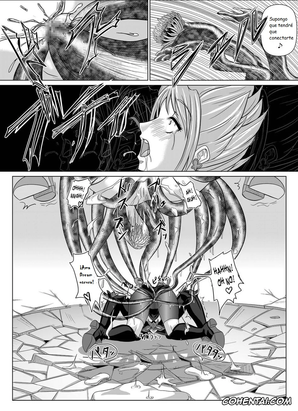 Yes! PreCure 5 hentai, Cure Dream | Nozomi Yumehara hentai, Cure Rouge | Rin Natsuki hentai, Dark Dream hentai, Mou Hitotsu no Ketsumatsu Henshin Heroine Kairaku Sennou ~Gekijouban Yes!! Precure 5 Hen~ Ch. 2 (Yes! PreCure 5), pagina 24