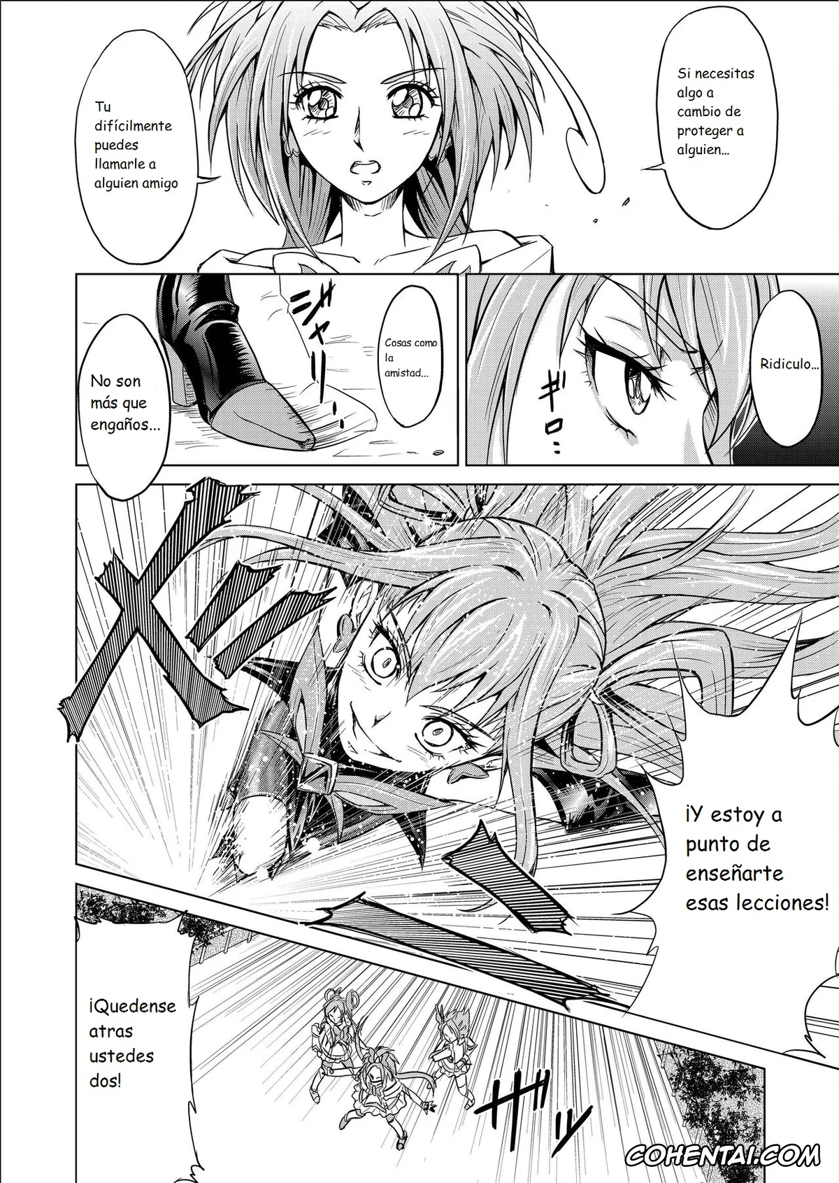 Yes! PreCure 5 hentai, Cure Dream | Nozomi Yumehara hentai, Cure Mint | Komachi Akimoto hentai, Cure Rouge | Rin Natsuki hentai, Dark Dream hentai, Mou Hitotsu no Ketsumatsu Henshin Heroine Kairaku Sennou ~Gekijouban Yes!! Precure 5 Hen~ Ch. 3 (Yes! PreCure 5), pagina 6
