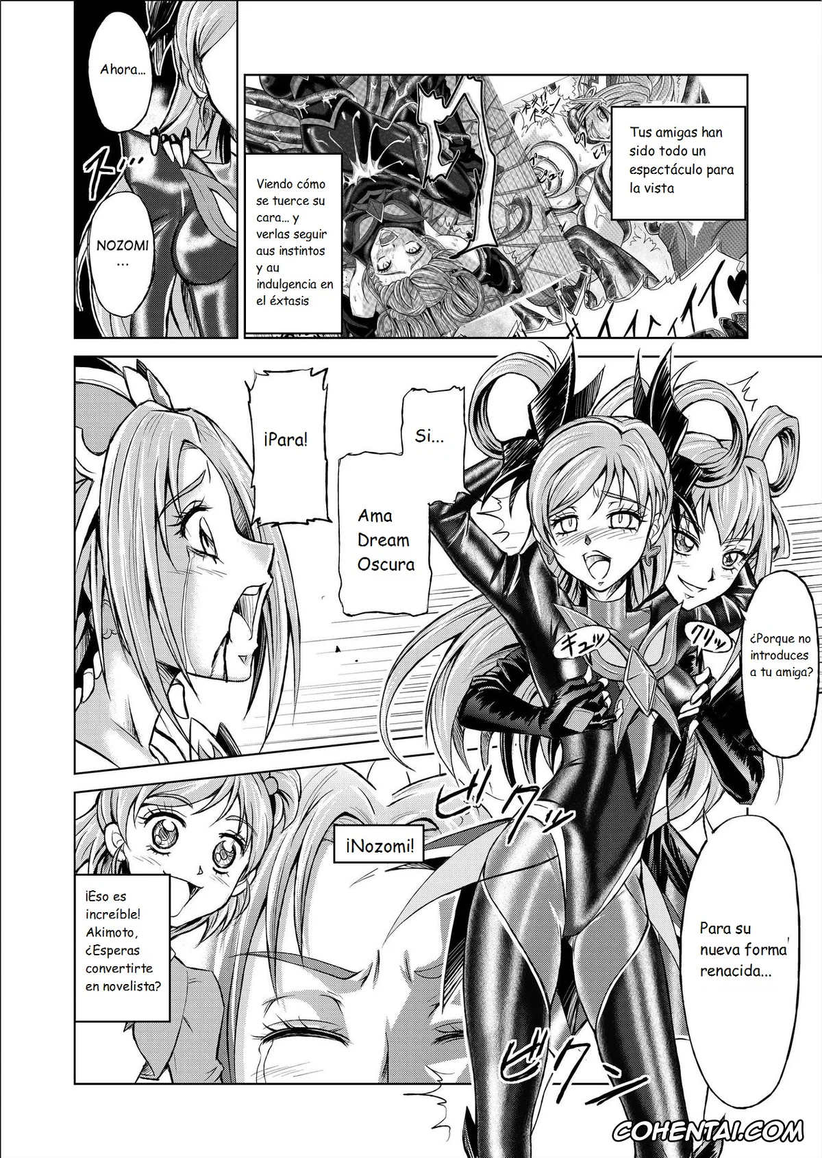 Yes! PreCure 5 hentai, Cure Dream | Nozomi Yumehara hentai, Cure Mint | Komachi Akimoto hentai, Cure Rouge | Rin Natsuki hentai, Dark Dream hentai, Mou Hitotsu no Ketsumatsu Henshin Heroine Kairaku Sennou ~Gekijouban Yes!! Precure 5 Hen~ Ch. 3 (Yes! PreCure 5), pagina 12
