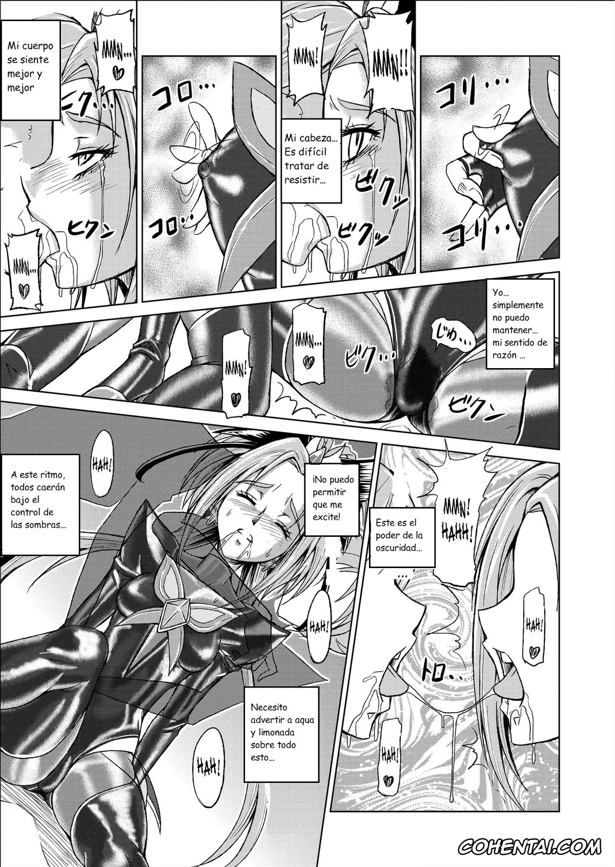 Yes! PreCure 5 xxx, Cure Dream | Nozomi Yumehara xxx, Cure Mint | Komachi Akimoto xxx, Cure Rouge | Rin Natsuki xxx, Dark Dream xxx, Mou Hitotsu no Ketsumatsu Henshin Heroine Kairaku Sennou ~Gekijouban Yes!! Precure 5 Hen~ Ch. 3 (Yes! PreCure 5), pagina 19