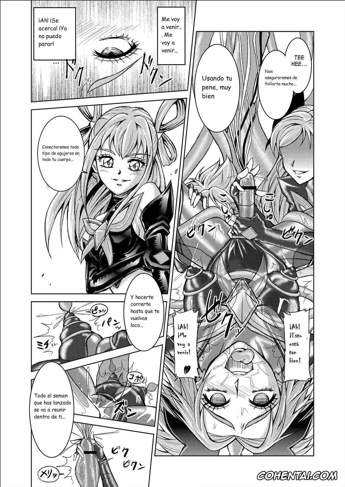 Yes! PreCure 5 hentai, Cure Dream | Nozomi Yumehara hentai, Cure Mint | Komachi Akimoto hentai, Cure Rouge | Rin Natsuki hentai, Dark Dream hentai, Mou Hitotsu no Ketsumatsu Henshin Heroine Kairaku Sennou ~Gekijouban Yes!! Precure 5 Hen~ Ch. 3 (Yes! PreCure 5), pagina 24