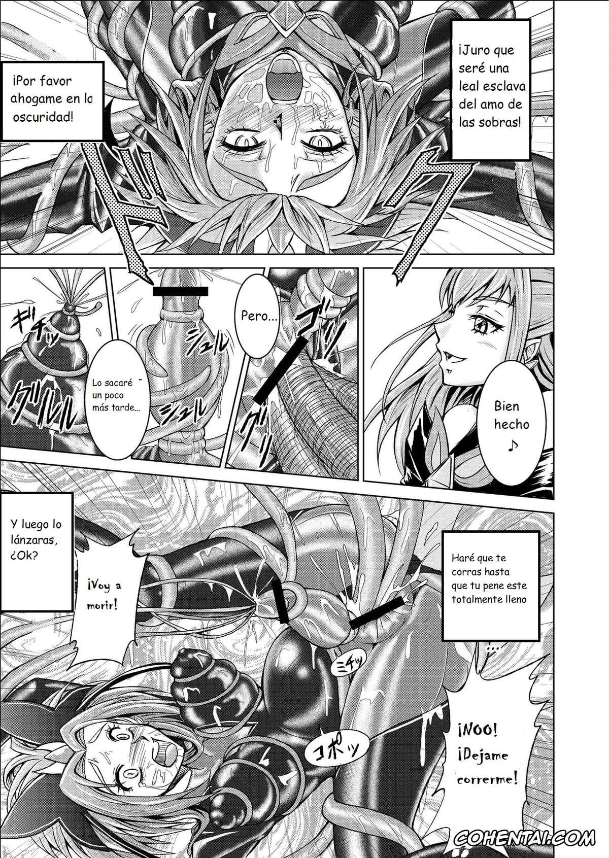 Yes! PreCure 5 hentai, Cure Dream | Nozomi Yumehara hentai, Cure Mint | Komachi Akimoto hentai, Cure Rouge | Rin Natsuki hentai, Dark Dream hentai, Mou Hitotsu no Ketsumatsu Henshin Heroine Kairaku Sennou ~Gekijouban Yes!! Precure 5 Hen~ Ch. 3 (Yes! PreCure 5), pagina 27