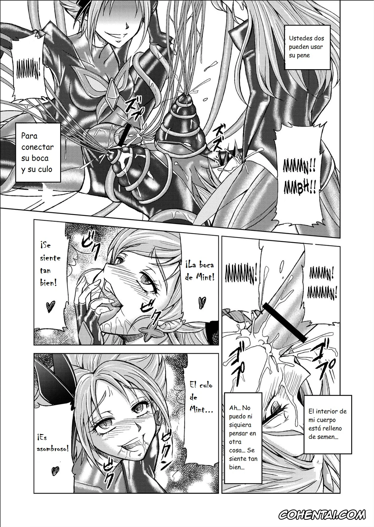 Yes! PreCure 5 porno, Cure Dream | Nozomi Yumehara porno, Cure Mint | Komachi Akimoto porno, Cure Rouge | Rin Natsuki porno, Dark Dream porno, Mou Hitotsu no Ketsumatsu Henshin Heroine Kairaku Sennou ~Gekijouban Yes!! Precure 5 Hen~ Ch. 3 (Yes! PreCure 5), pagina 29