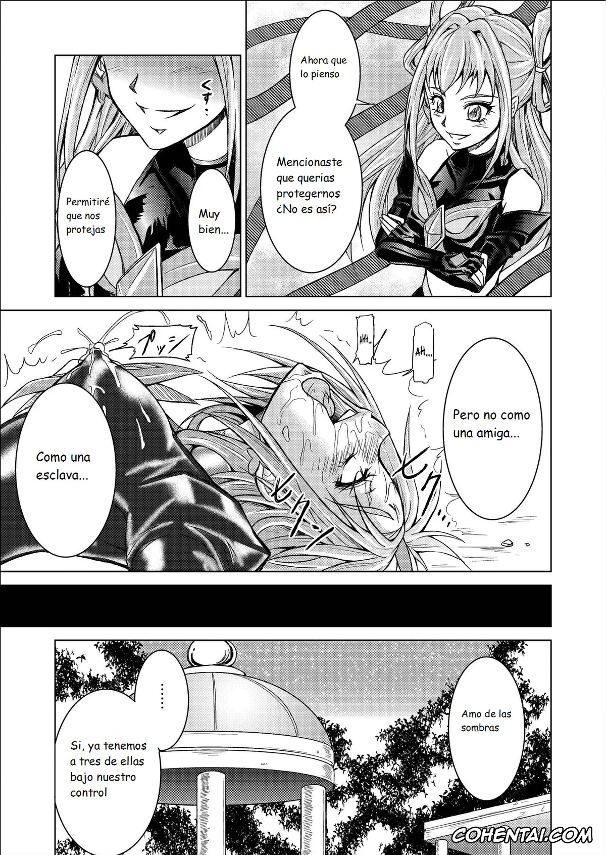 Yes! PreCure 5 hentai, Cure Dream | Nozomi Yumehara hentai, Cure Mint | Komachi Akimoto hentai, Cure Rouge | Rin Natsuki hentai, Dark Dream hentai, Mou Hitotsu no Ketsumatsu Henshin Heroine Kairaku Sennou ~Gekijouban Yes!! Precure 5 Hen~ Ch. 3 (Yes! PreCure 5), pagina 33